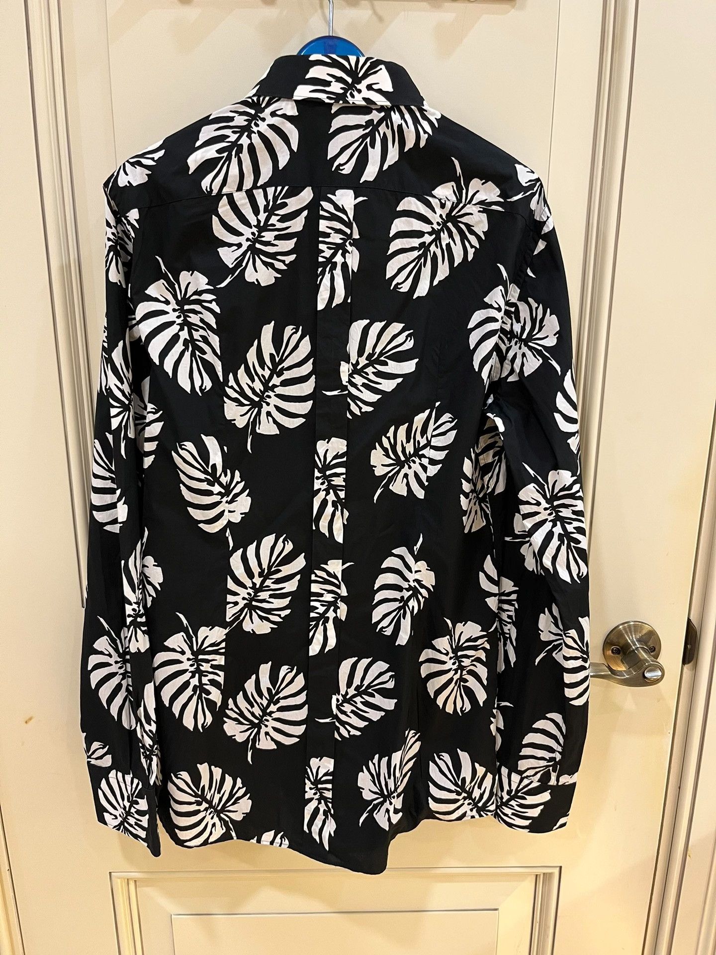 Dolce & Gabbana Dolce&Gabbana Cotton Leaf Print Shirt Size S / US 4 / IT 40 - 7 Thumbnail
