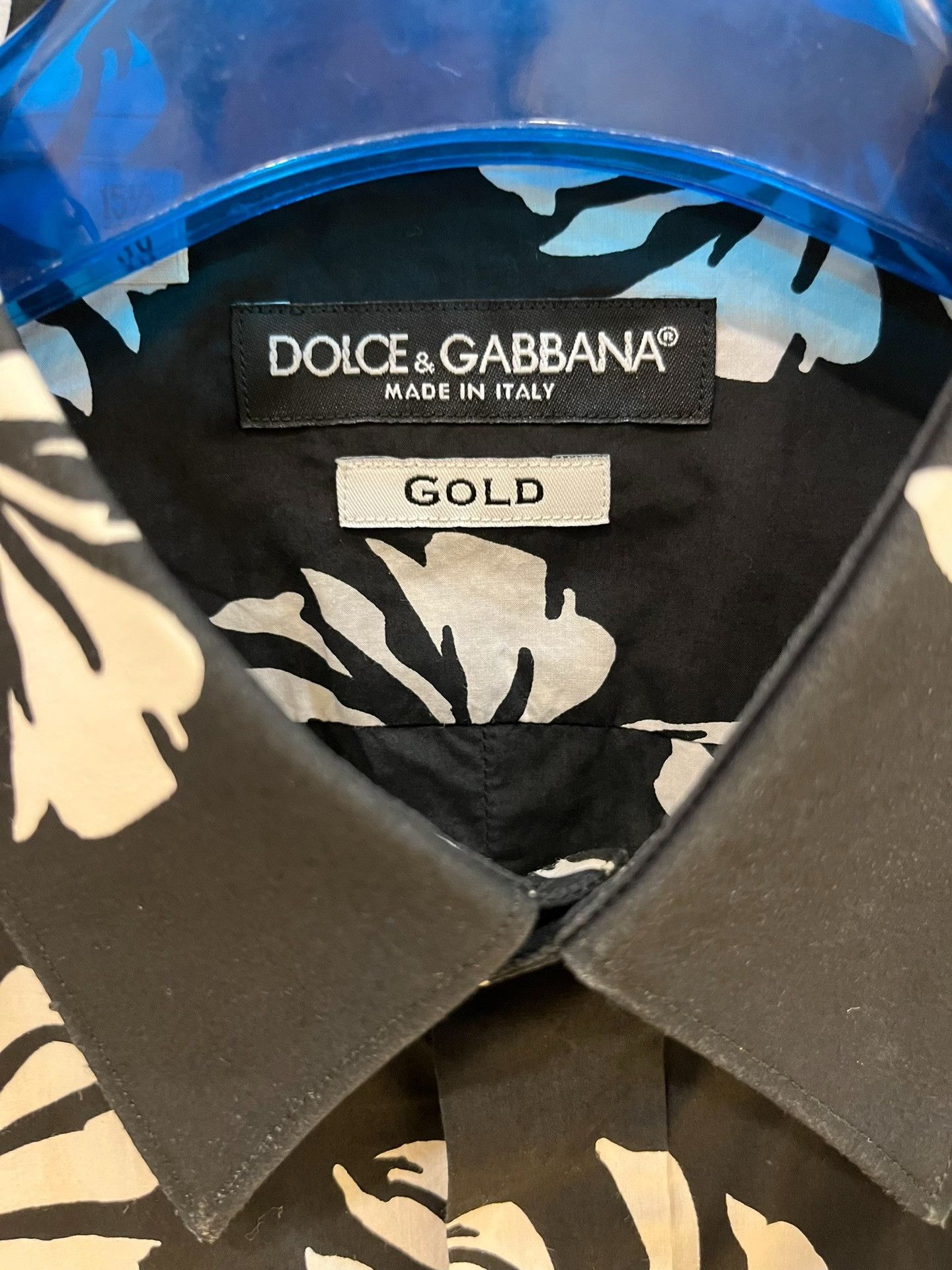 Dolce & Gabbana Dolce&Gabbana Cotton Leaf Print Shirt Size S / US 4 / IT 40 - 2 Thumbnail