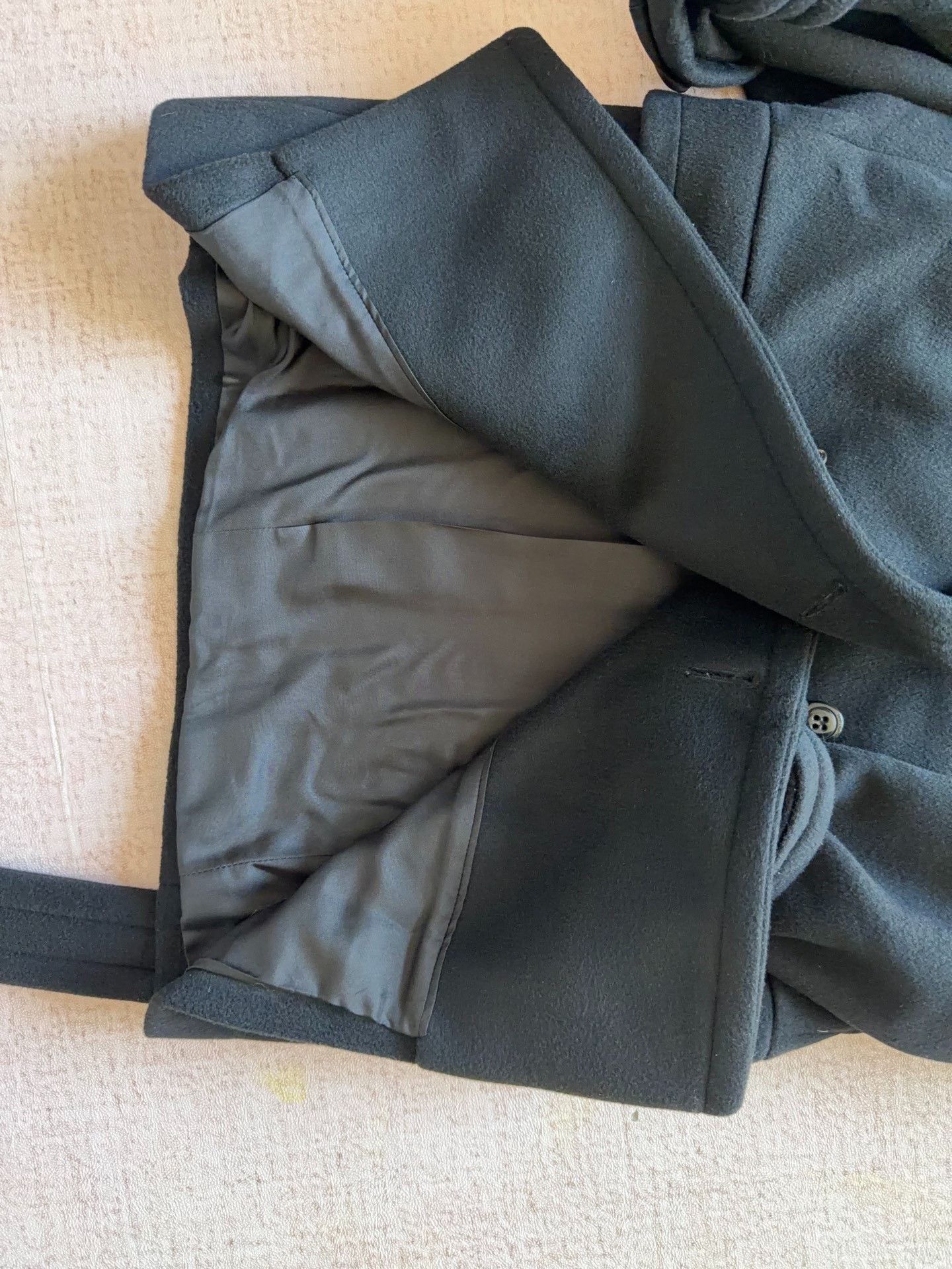 Saint Laurent Paris Saint Laurent Double-Breasted Wool Coat Size US XS / EU 42 / 0 - 4 Thumbnail
