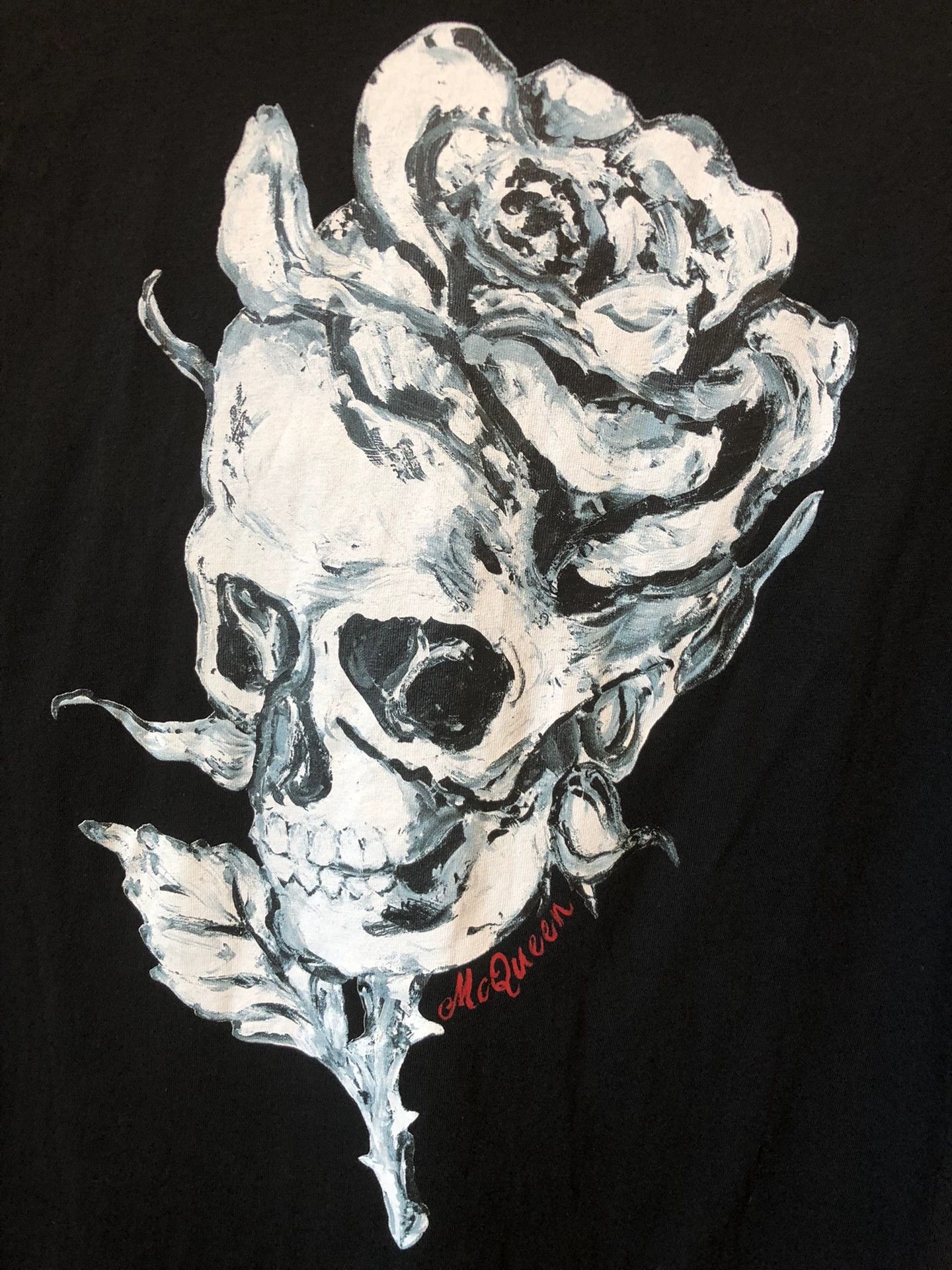 Alexander McQueen Alexander McQueen Rose Skull Striped Shirt Size US S / EU 44-46 / 1 - 2 Thumbnail