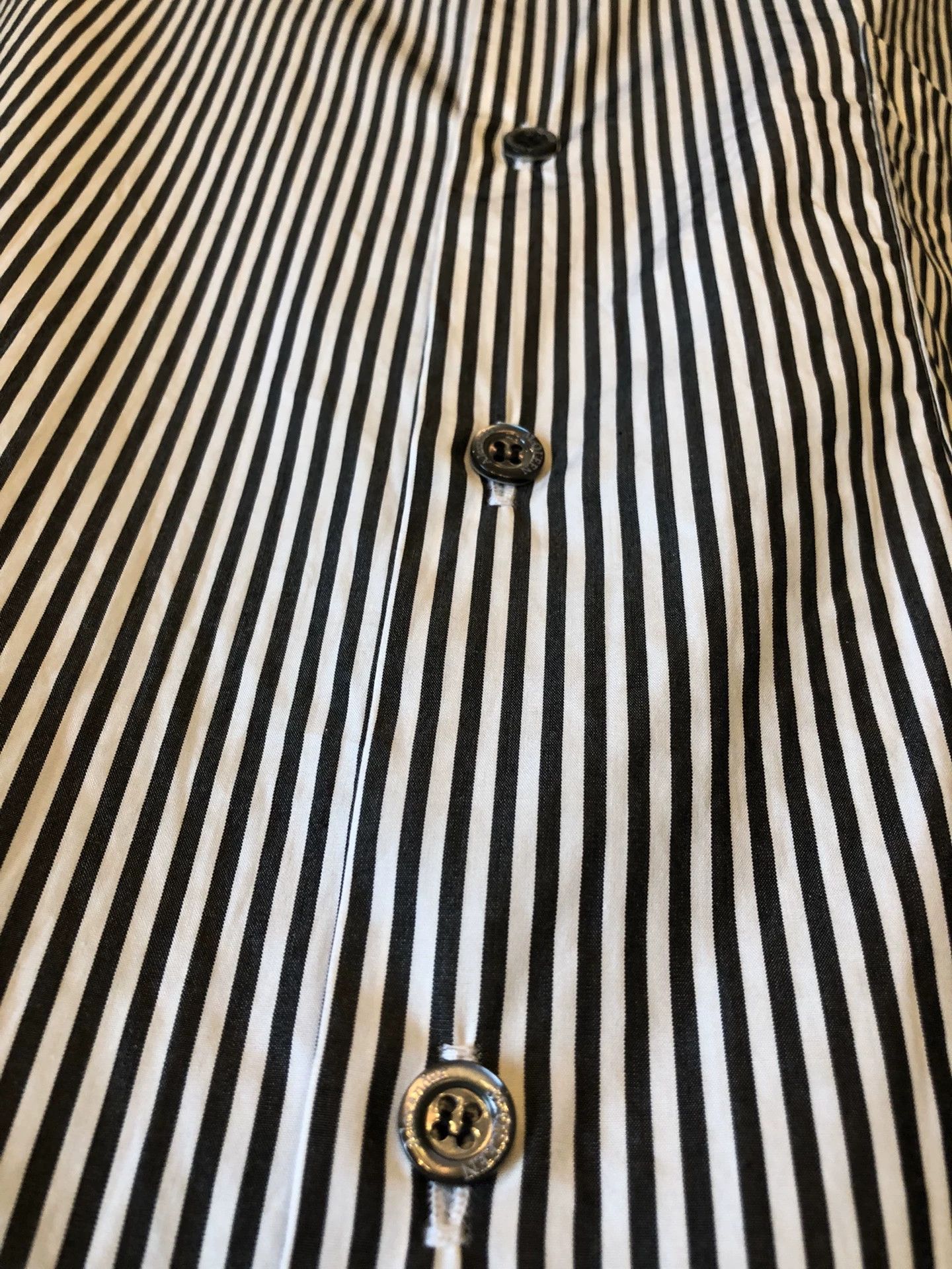 Alexander McQueen Alexander McQueen Rose Skull Striped Shirt Size US S / EU 44-46 / 1 - 9 Thumbnail