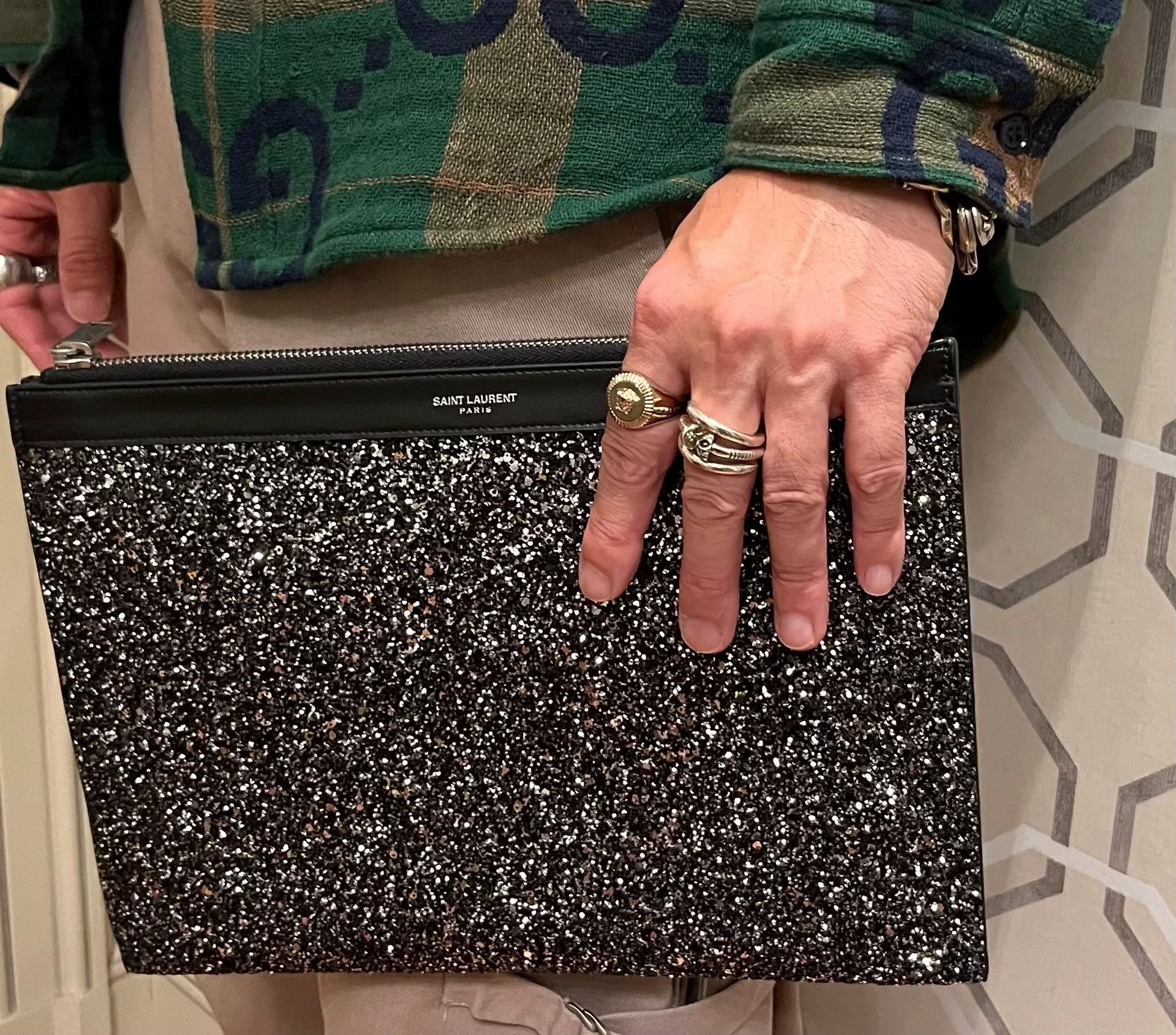 Saint Laurent Paris Saint Laurent Paris Evening Clutch Size ONE SIZE - 8 Thumbnail