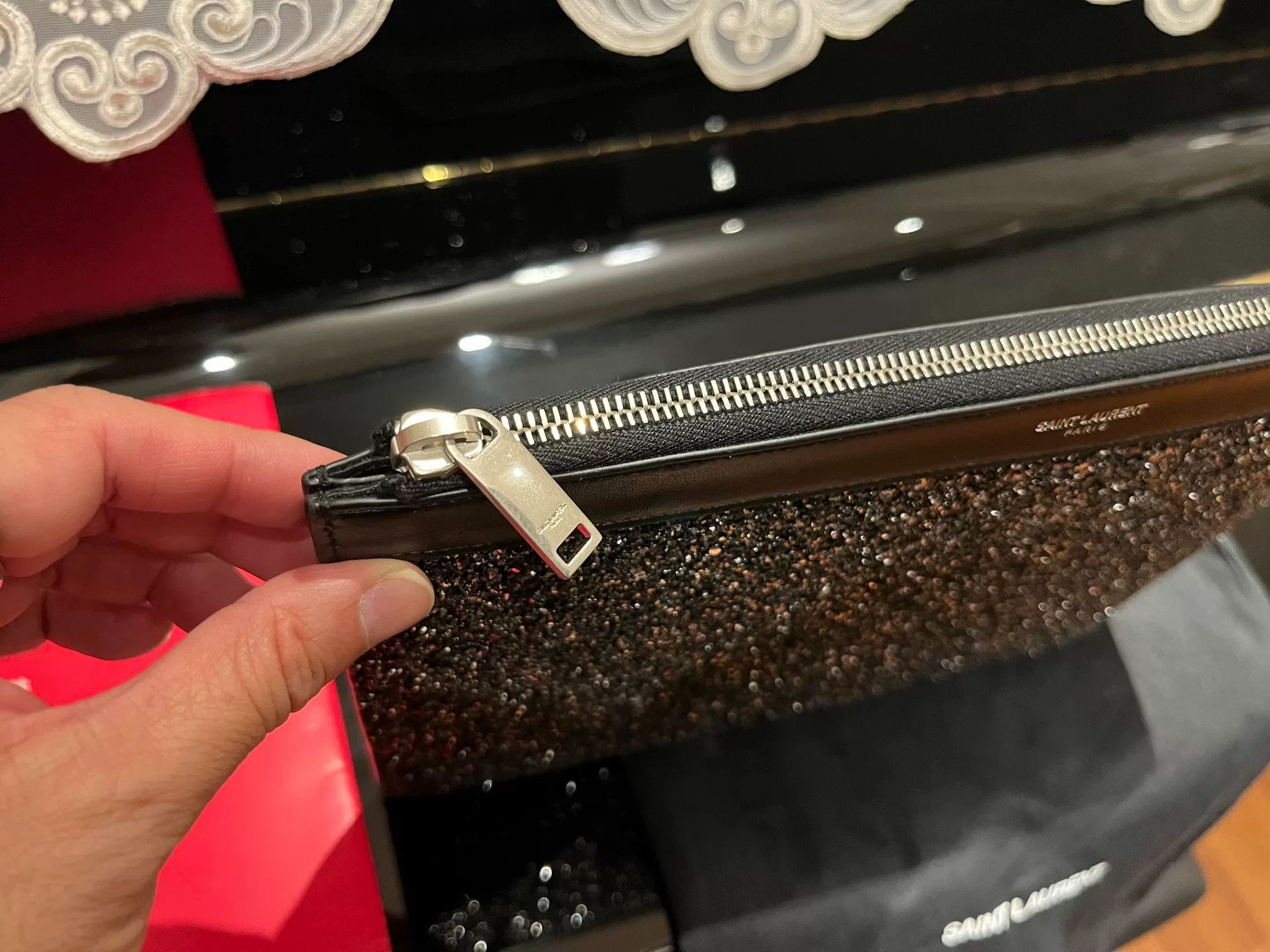 Saint Laurent Paris Saint Laurent Paris Evening Clutch Size ONE SIZE - 2 Thumbnail