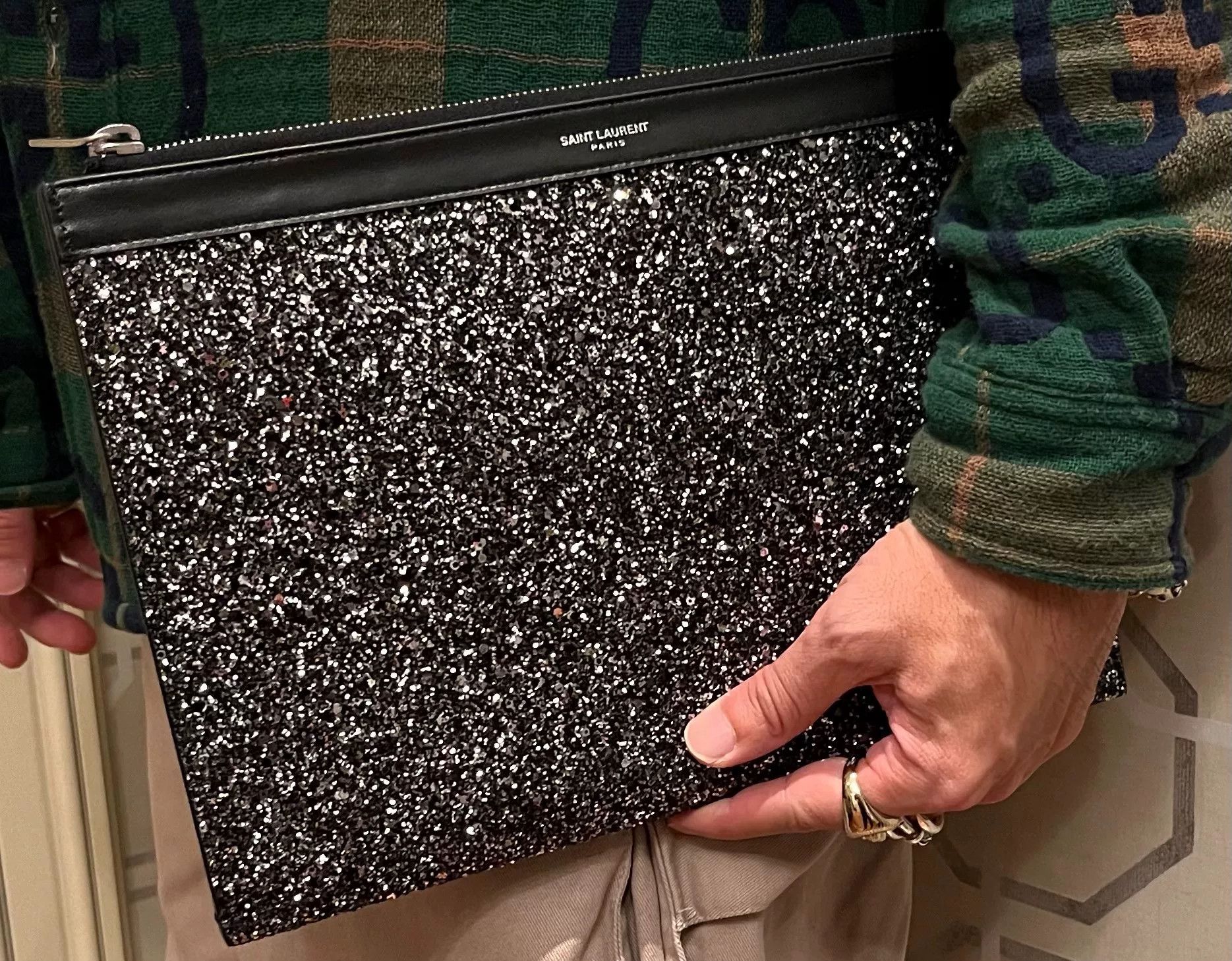 Saint Laurent Paris Saint Laurent Paris Evening Clutch Size ONE SIZE - 7 Thumbnail