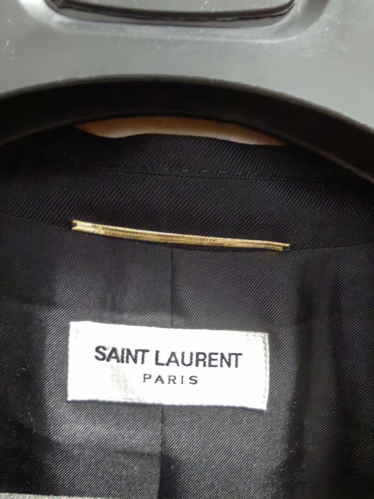 Saint Laurent Paris Saint Laurent Black Smoking Blazer Size XS / US 0-2 / IT 36-38 - 2 Thumbnail