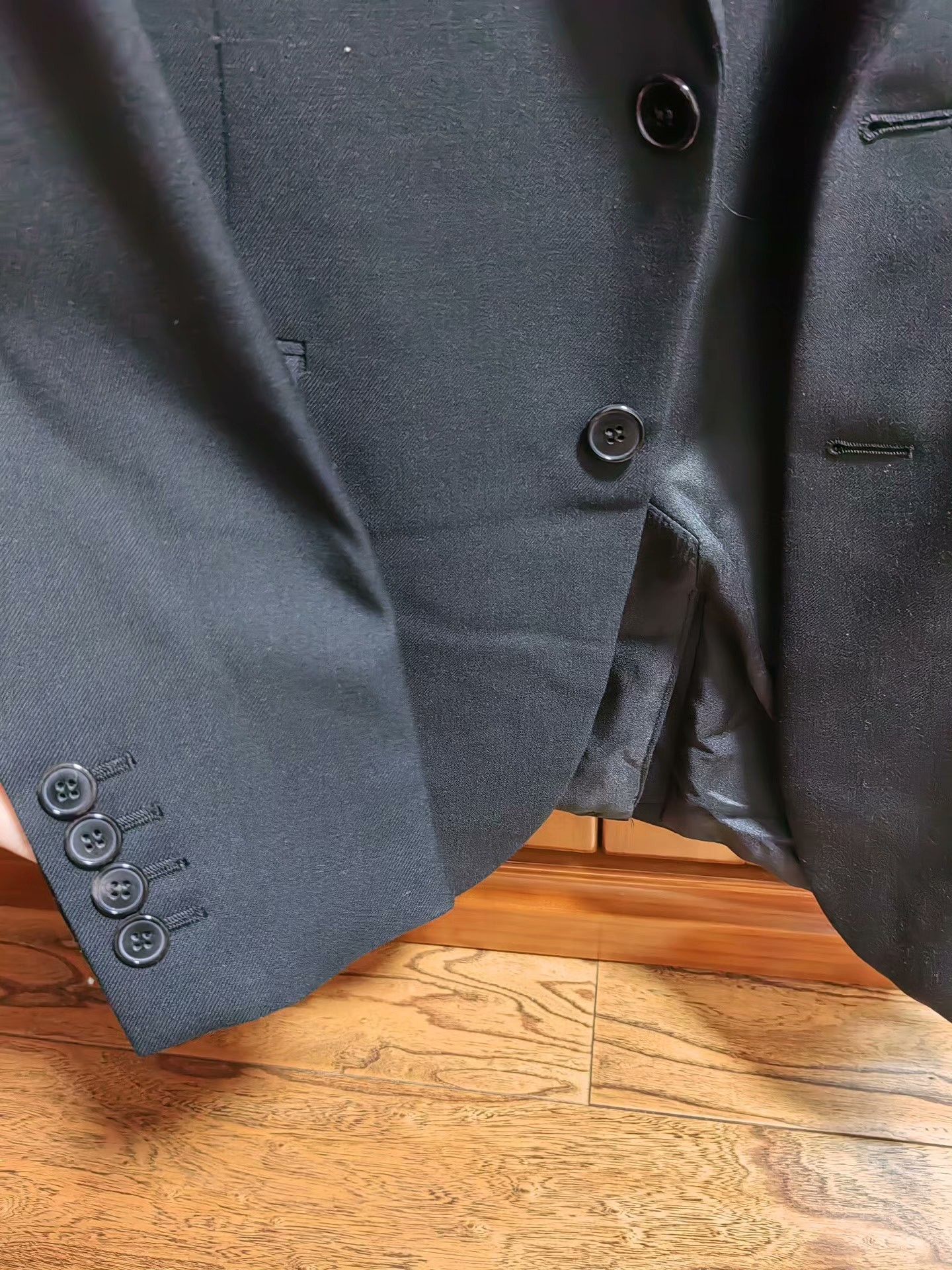 Saint Laurent Paris Saint Laurent Black Smoking Blazer Size XS / US 0-2 / IT 36-38 - 3 Thumbnail