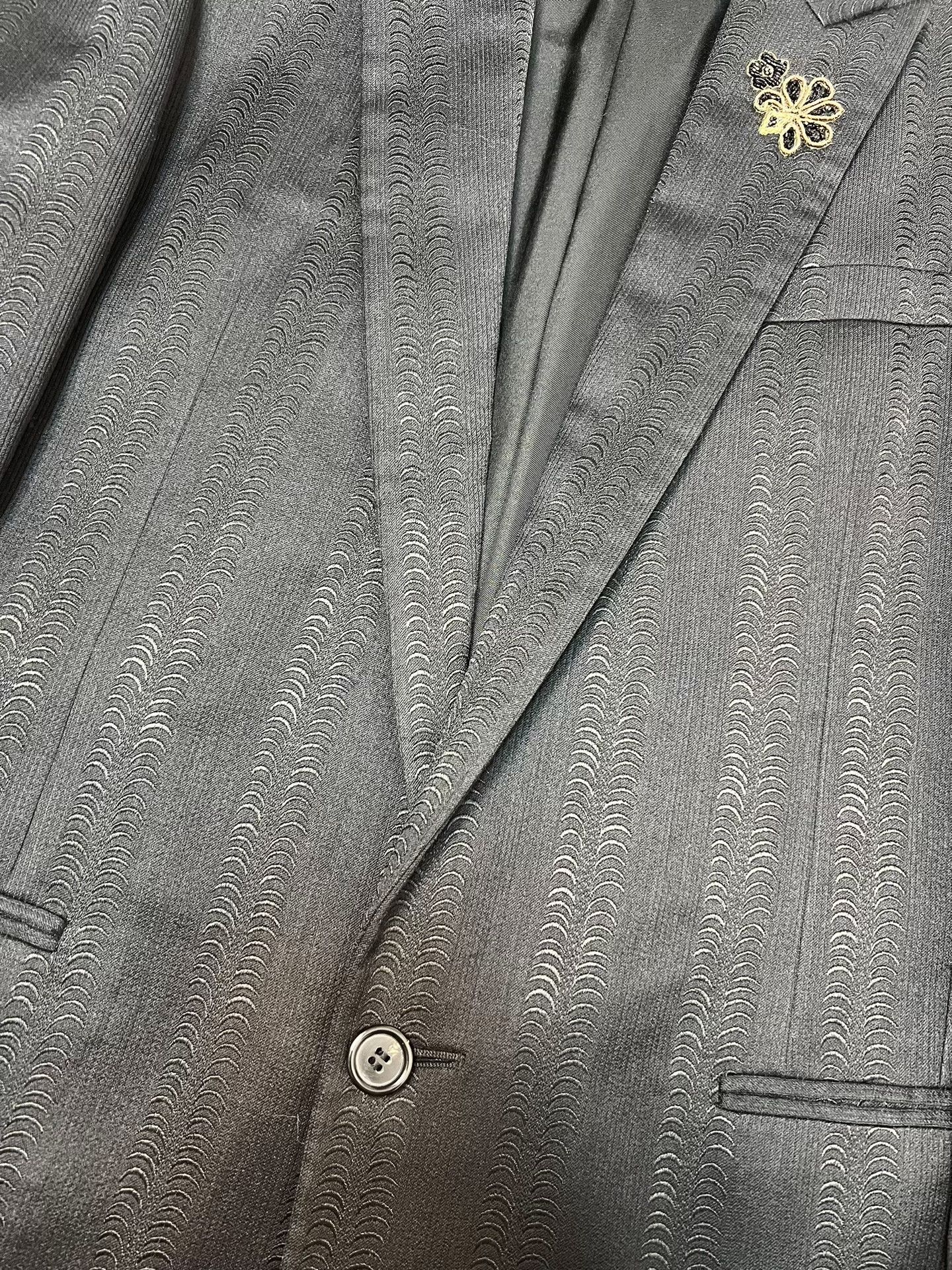 Saint Laurent Paris Saint Laurent Dark Gray Blazer Size US M / EU 48-50 / 2 - 5 Thumbnail