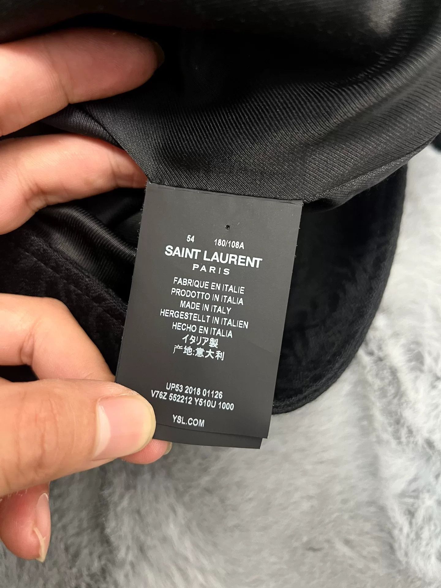 Saint Laurent Paris Saint Laurent SS19 Runway Wool Jacket Size US L / EU 52-54 / 3 - 6 Thumbnail
