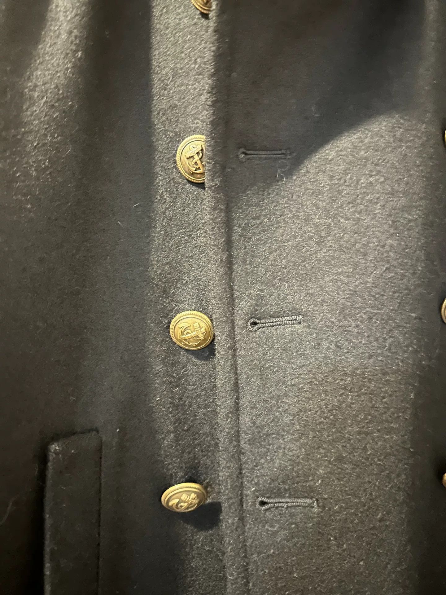 Saint Laurent Paris Saint Laurent 13FW Black Gold Button Jacket Size US L / EU 52-54 / 3 - 4 Thumbnail