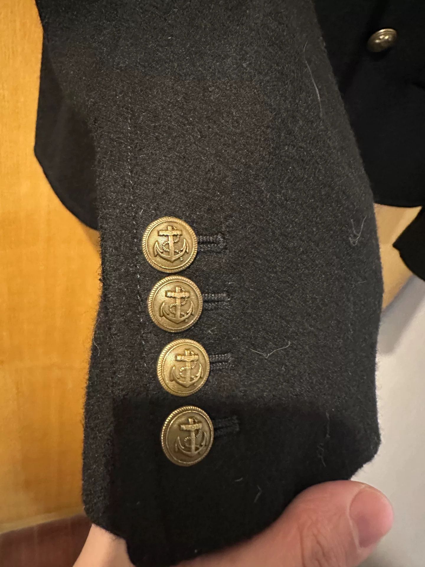 Saint Laurent Paris Saint Laurent 13FW Black Gold Button Jacket Size US L / EU 52-54 / 3 - 5 Thumbnail