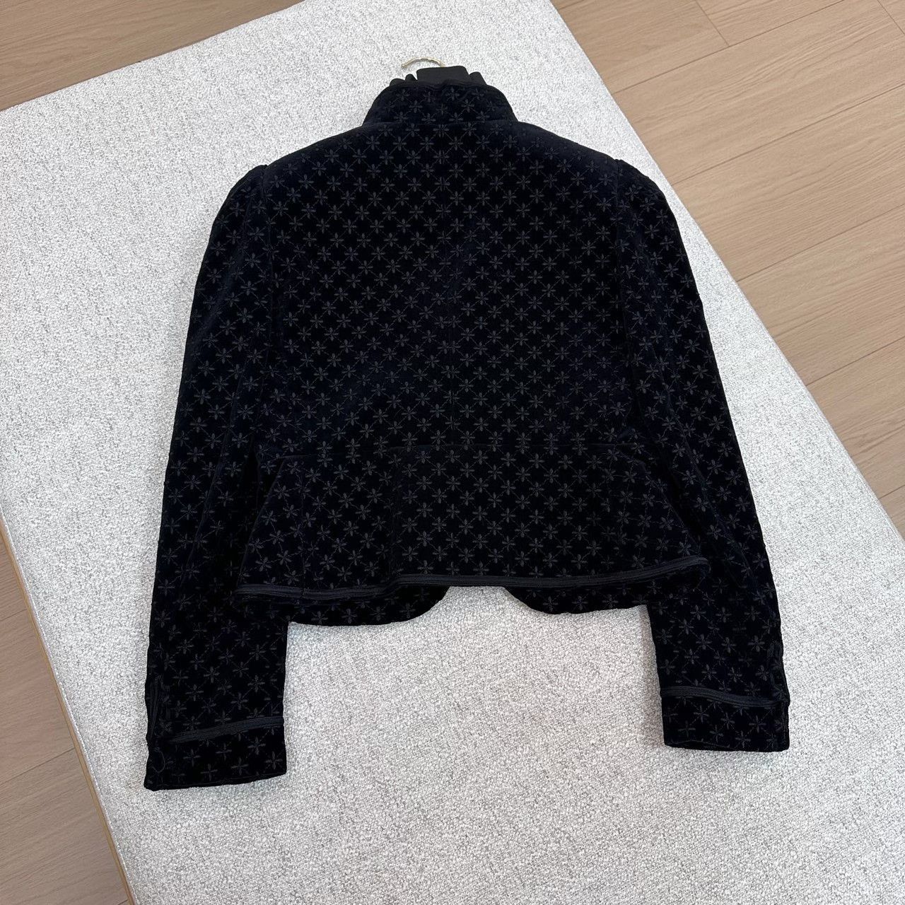 Saint Laurent Paris Saint Laurent Star Pattern Short Jacket Size XS / US 0-2 / IT 36-38 - 2 Thumbnail