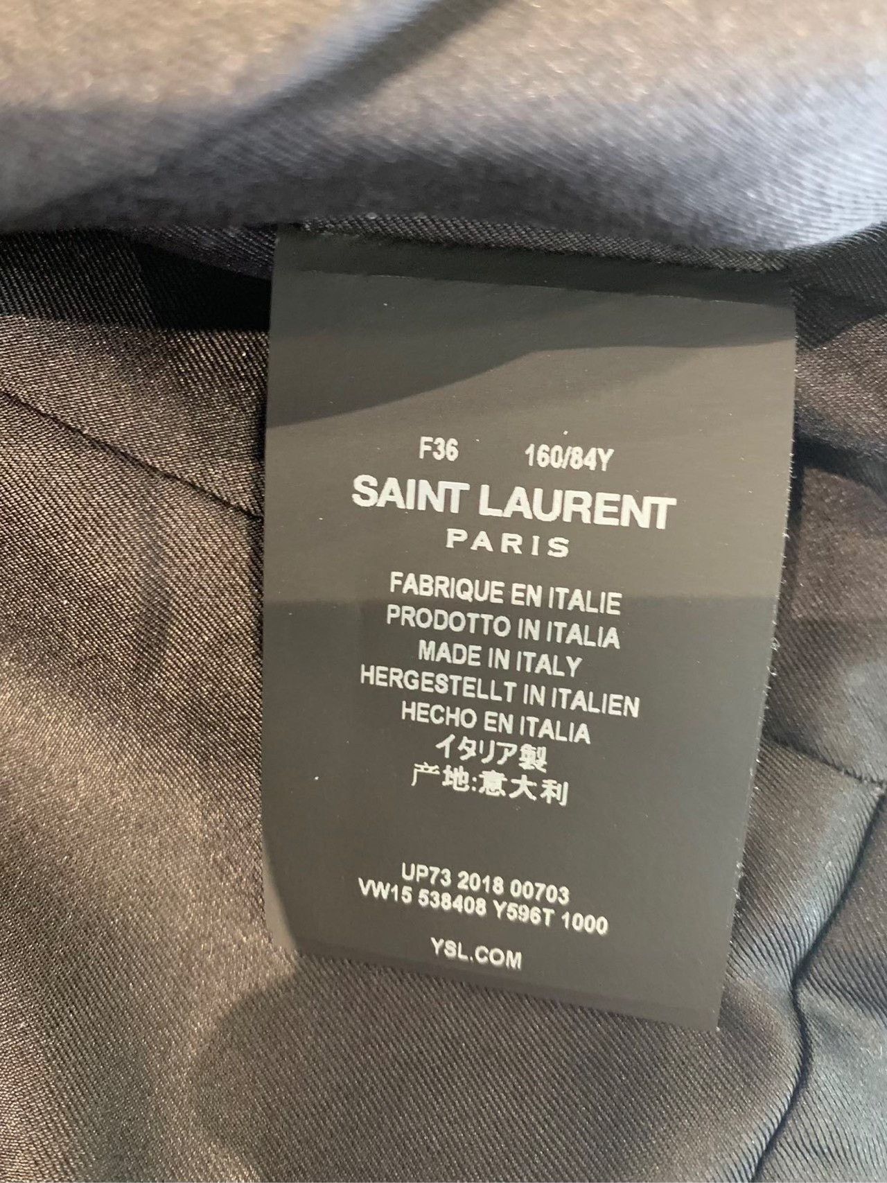 Saint Laurent Paris Saint Laurent Star Pattern Short Jacket Size XS / US 0-2 / IT 36-38 - 4 Thumbnail