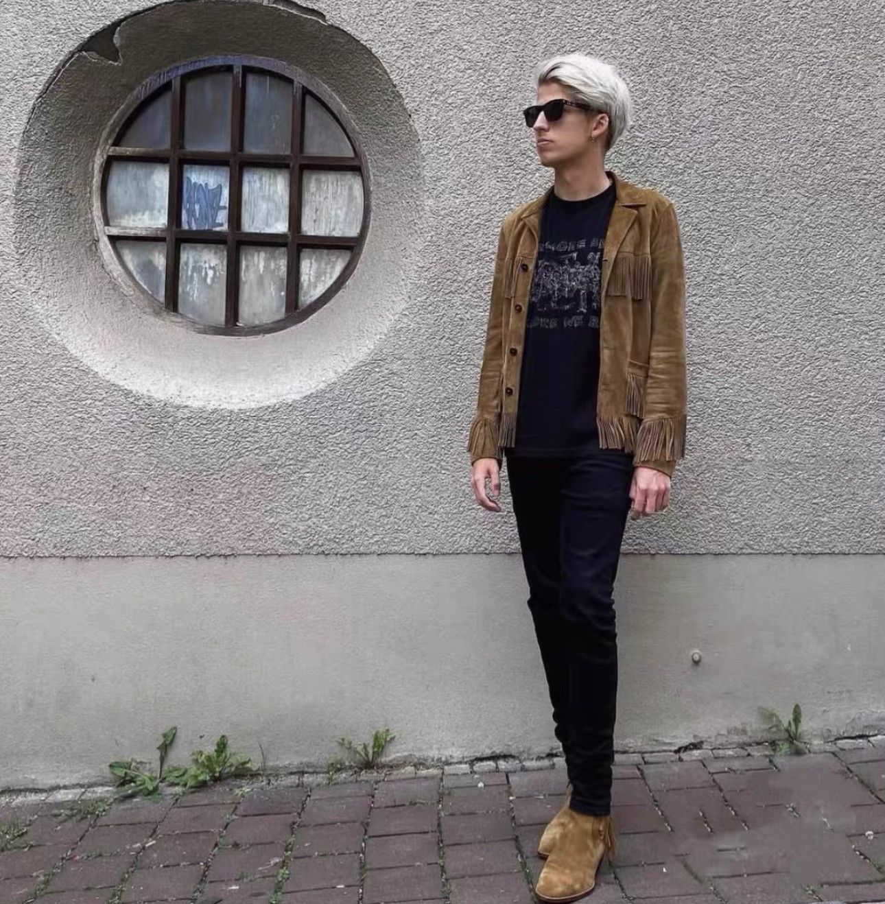 Saint Laurent Paris Saint Laurent Hedi Slimane Suede Fringe Jacket Size US S / EU 44-46 / 1 - 8 Thumbnail