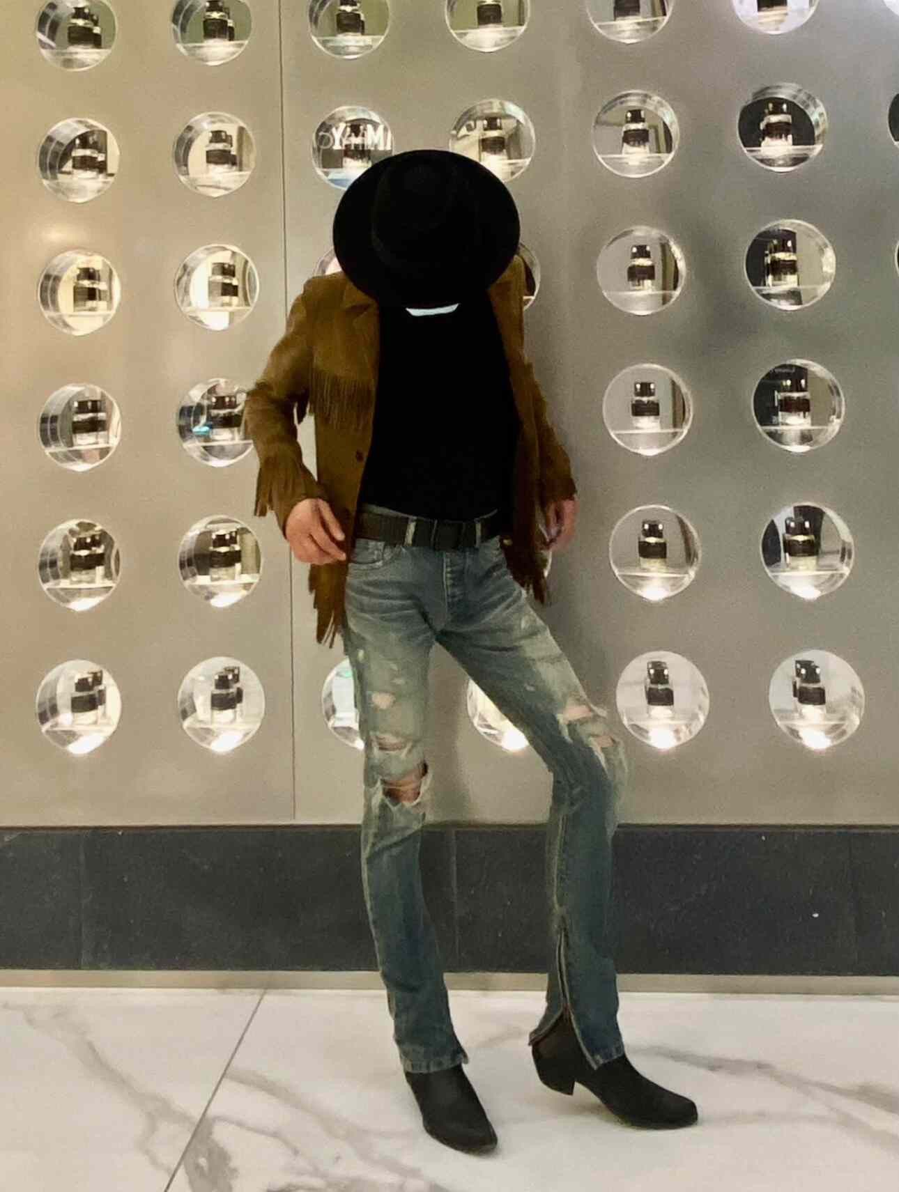 Saint Laurent Paris Saint Laurent Hedi Slimane Suede Fringe Jacket Size US S / EU 44-46 / 1 - 7 Thumbnail