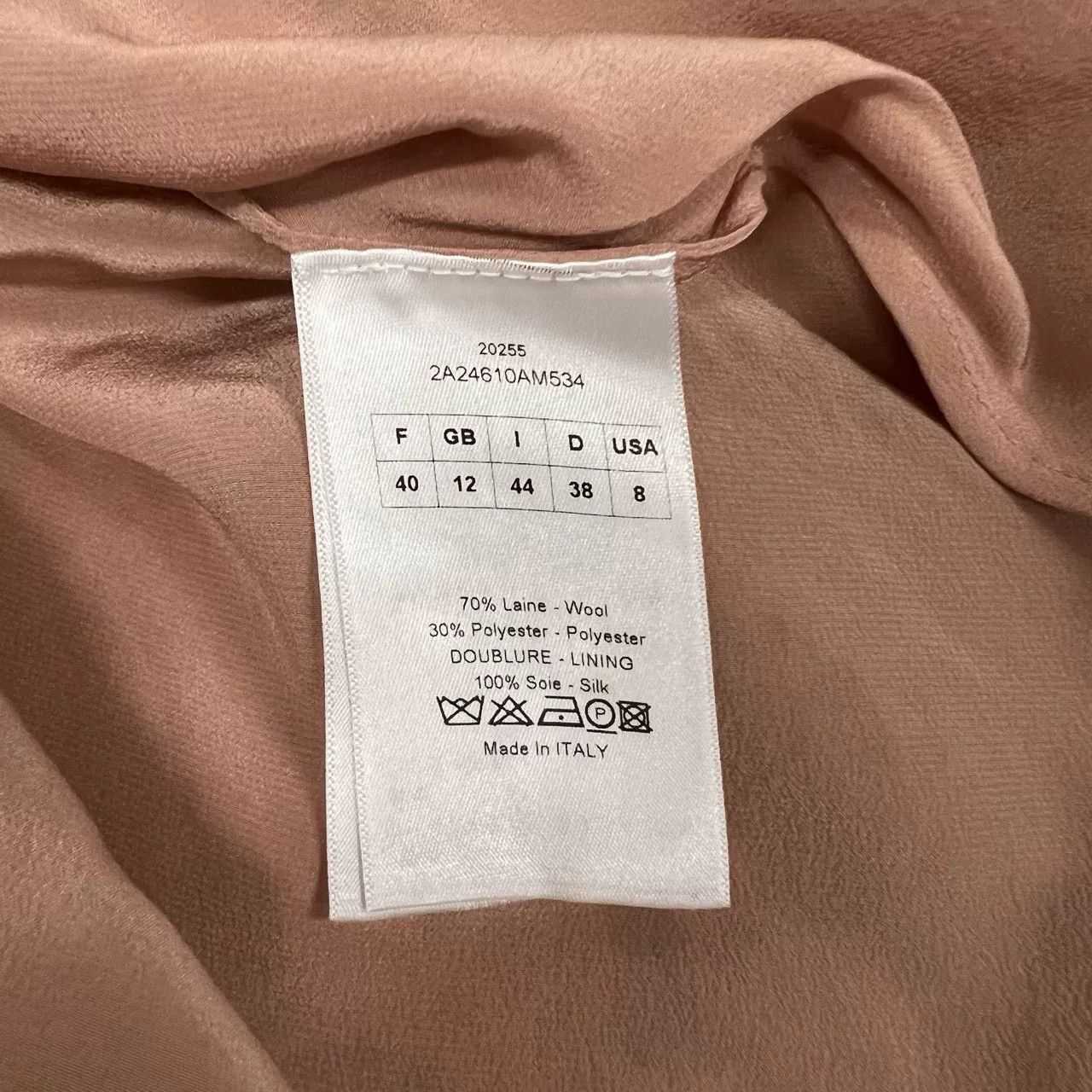 Dior Dior Nude Pink Lace Sleeveless Dress Size S / US 4 / IT 40 - 6 Thumbnail