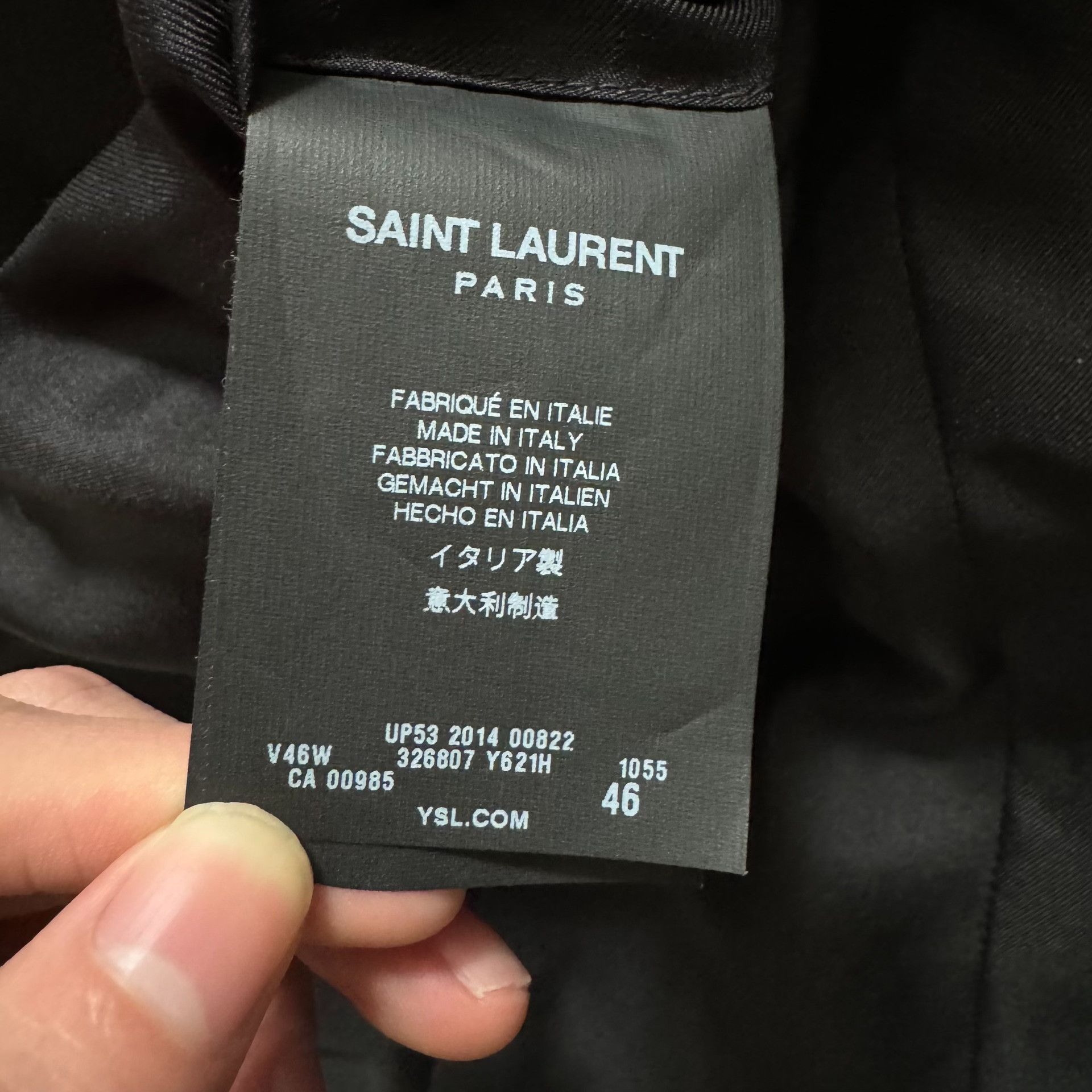 Saint Laurent Paris Saint Laurent Black Gold Leopard Blazer Size US S / EU 44-46 / 1 - 4 Thumbnail