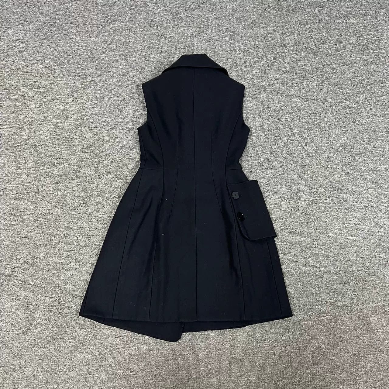 Dior Dior Designer Vest-Style Sleeveless Dress Size XXS / US 00 / IT 34 - 2 Thumbnail