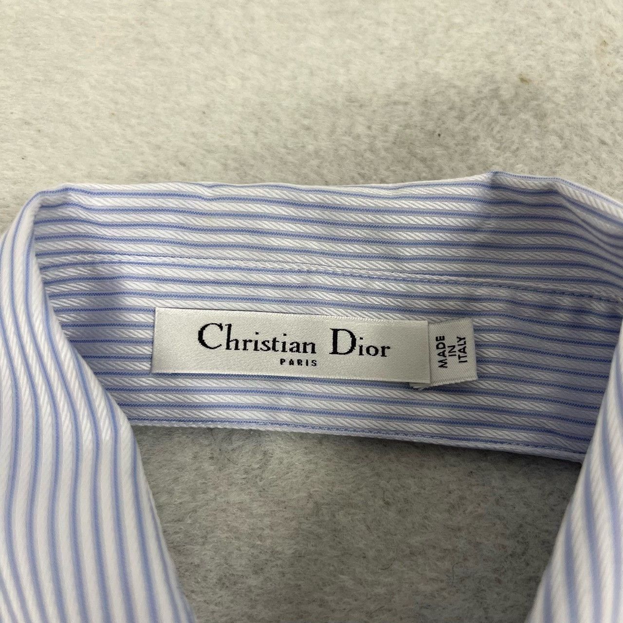 Dior Dior Runway Blue White Stripe Shirt Dress Size S / US 4 / IT 40 - 4 Thumbnail