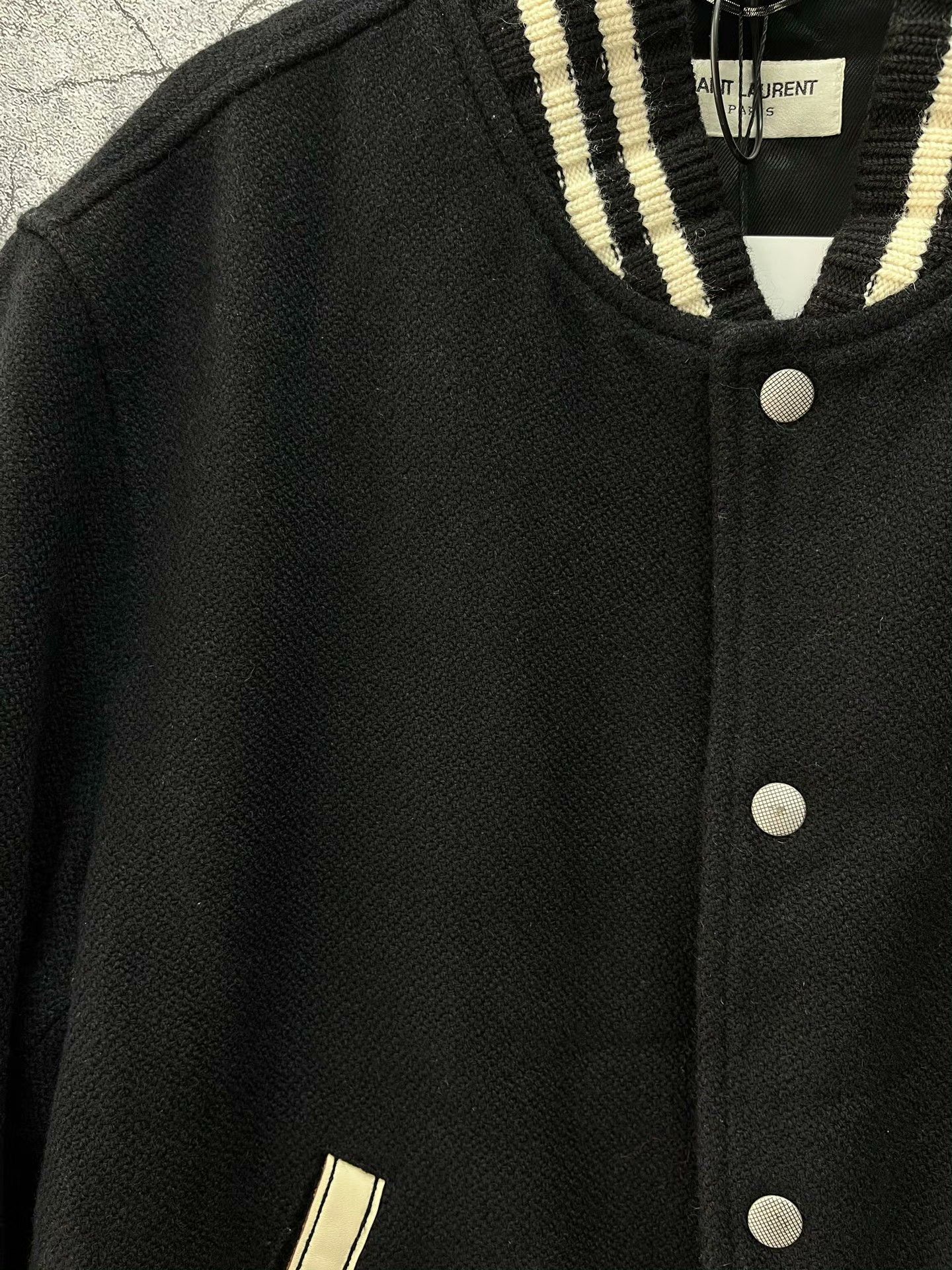 Saint Laurent Paris Saint Laurent Embroidered Baseball Jacket Size US M / EU 48-50 / 2 - 3 Thumbnail