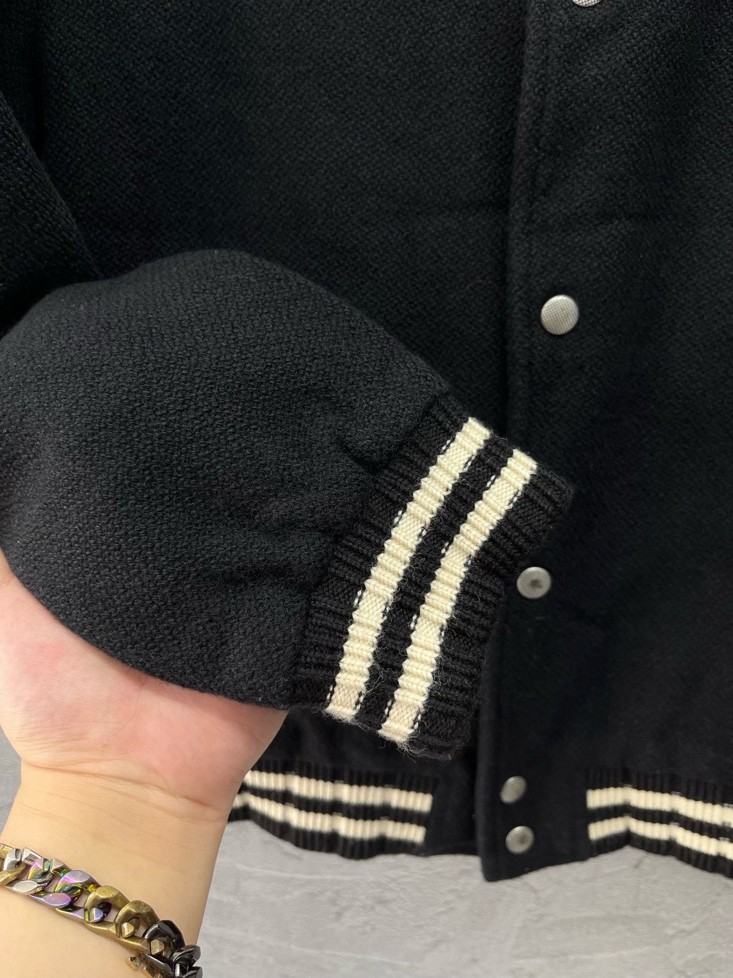 Saint Laurent Paris Saint Laurent Embroidered Baseball Jacket Size US M / EU 48-50 / 2 - 4 Thumbnail