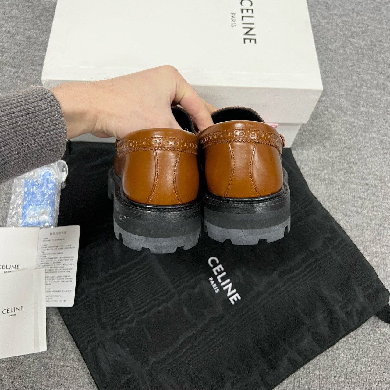 Celine Celine Triomphe Platform Loafers Size 36 Size US 5 / IT 35 - 4 Thumbnail