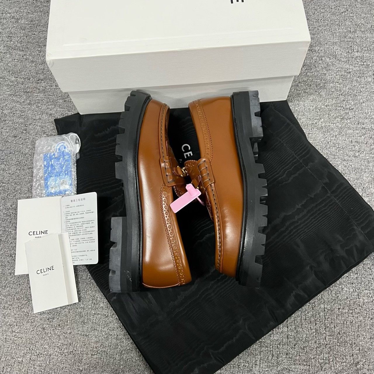 Celine Celine Triomphe Platform Loafers Size 36 Size US 5 / IT 35 - 7 Thumbnail