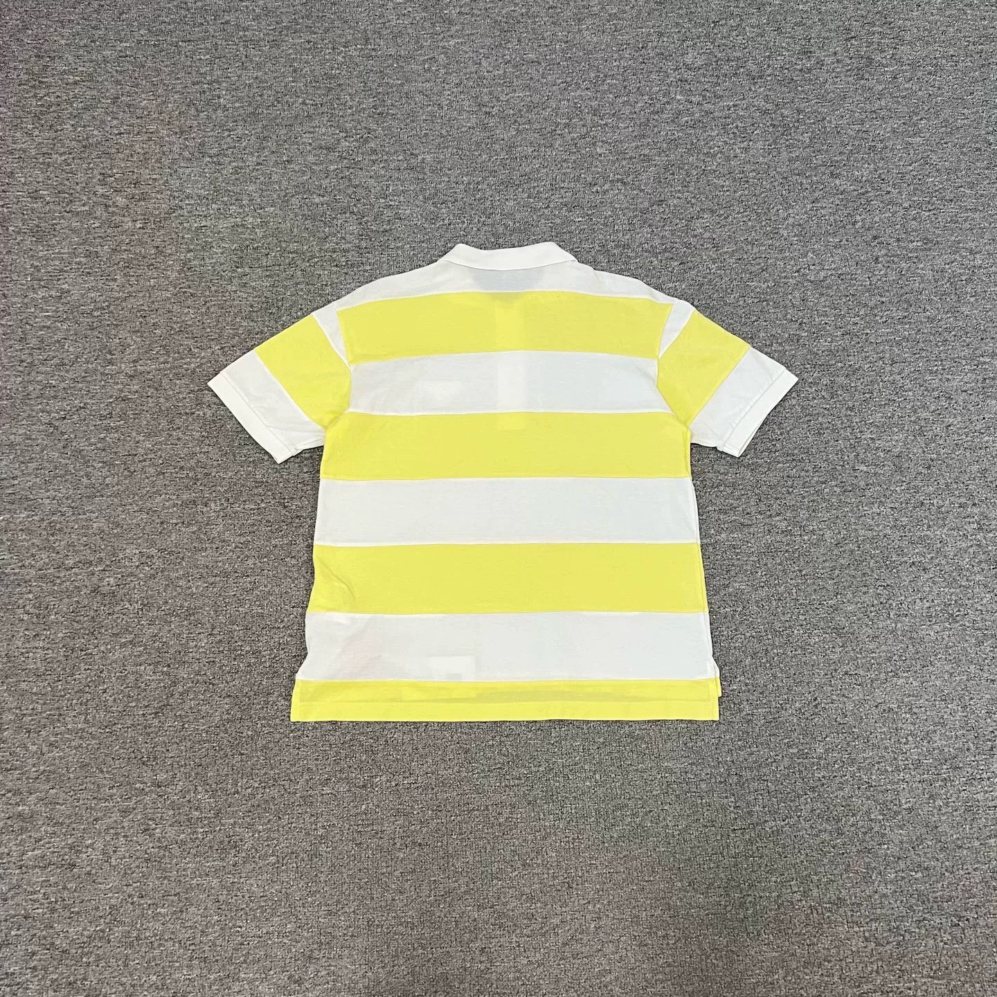 Prada Prada Triangle Logo Striped Short-Sleeve Polo Size US S / EU 44-46 / 1 - 3 Thumbnail