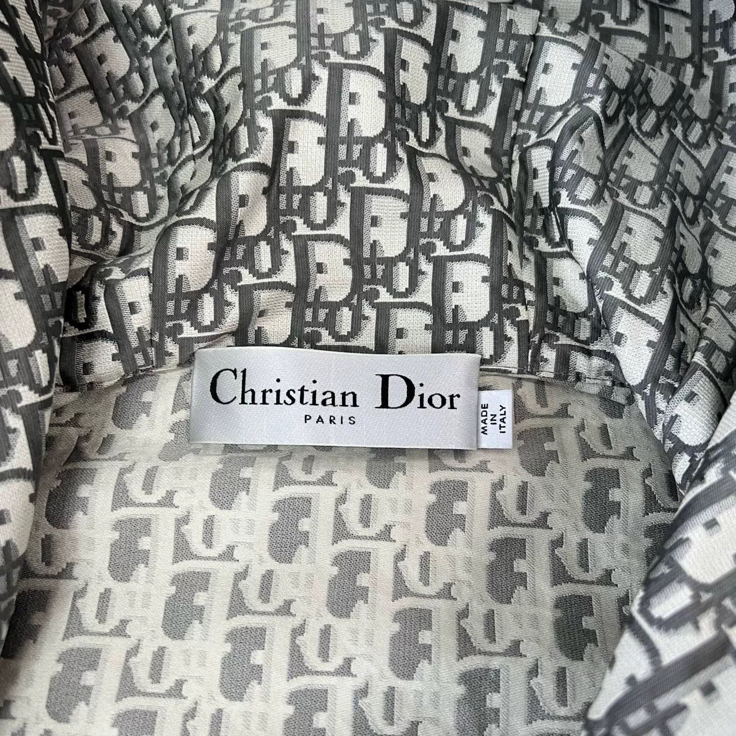 Dior Dior 2024 Gray Monogram Zip Jacket Size US M / EU 48-50 / 2 - 7 Thumbnail