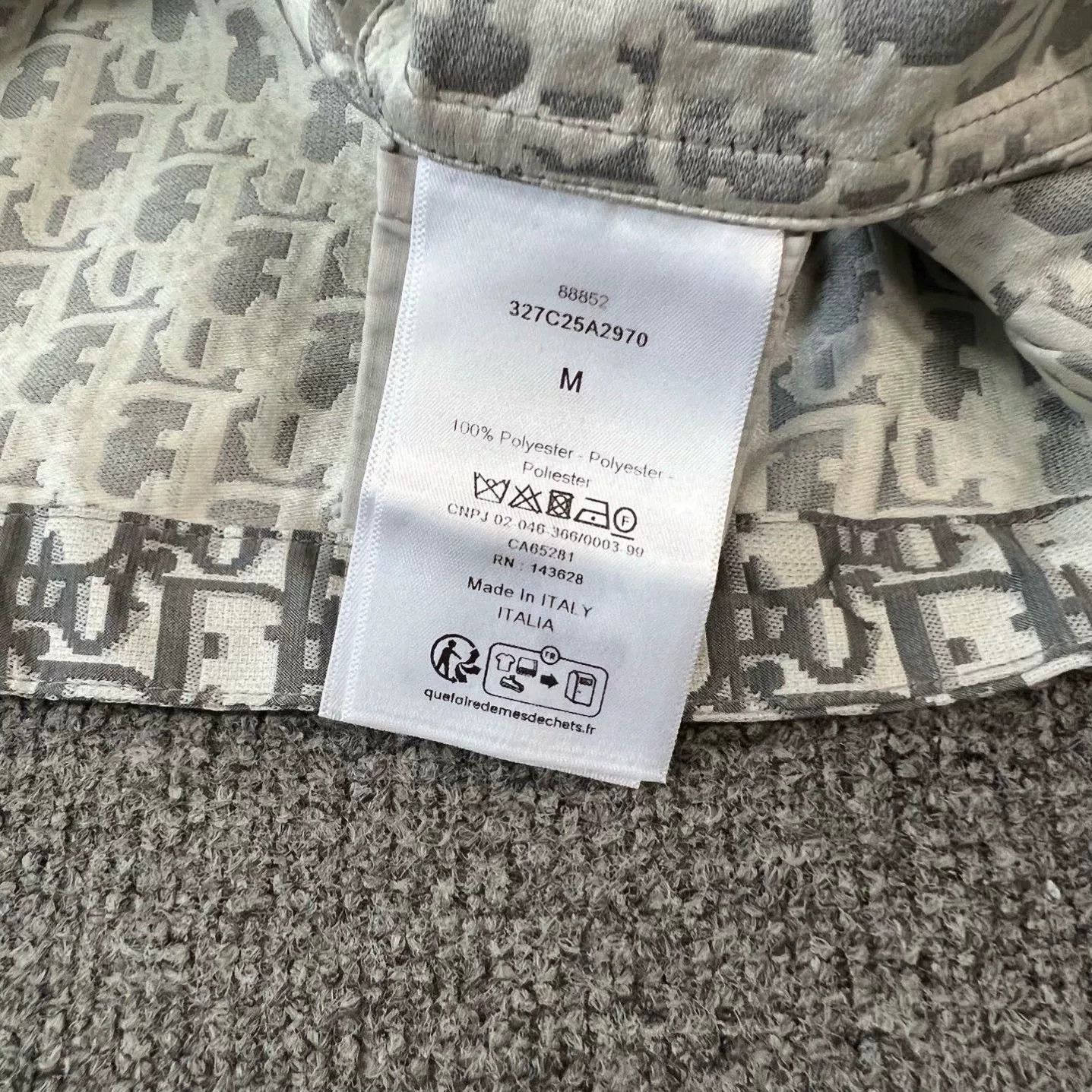 Dior Dior 2024 Gray Monogram Zip Jacket Size US M / EU 48-50 / 2 - 8 Thumbnail
