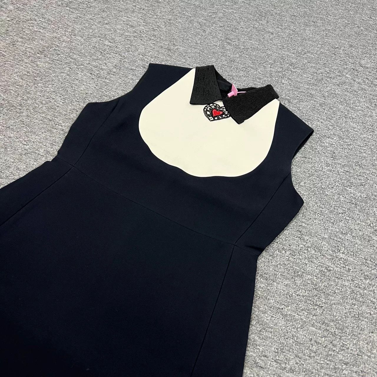 Dior Dior Show Heart Beaded Embroidery Babydoll Dress Size M / US 6-8 / IT 42-44 - 2 Thumbnail