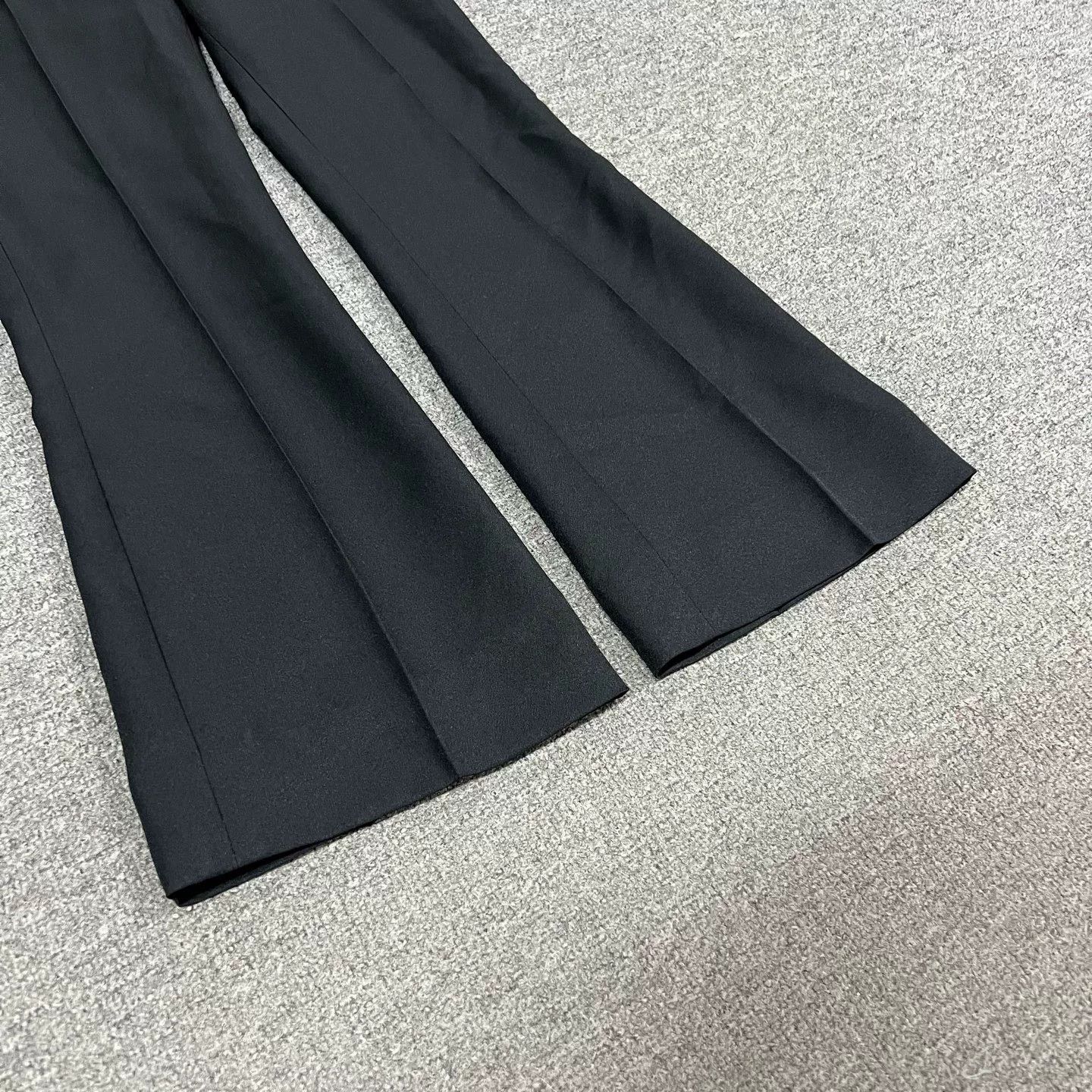 Louis Vuitton Louis Vuitton Wool Flare Trousers Size 34" / US 12 / IT 48 - 6 Thumbnail