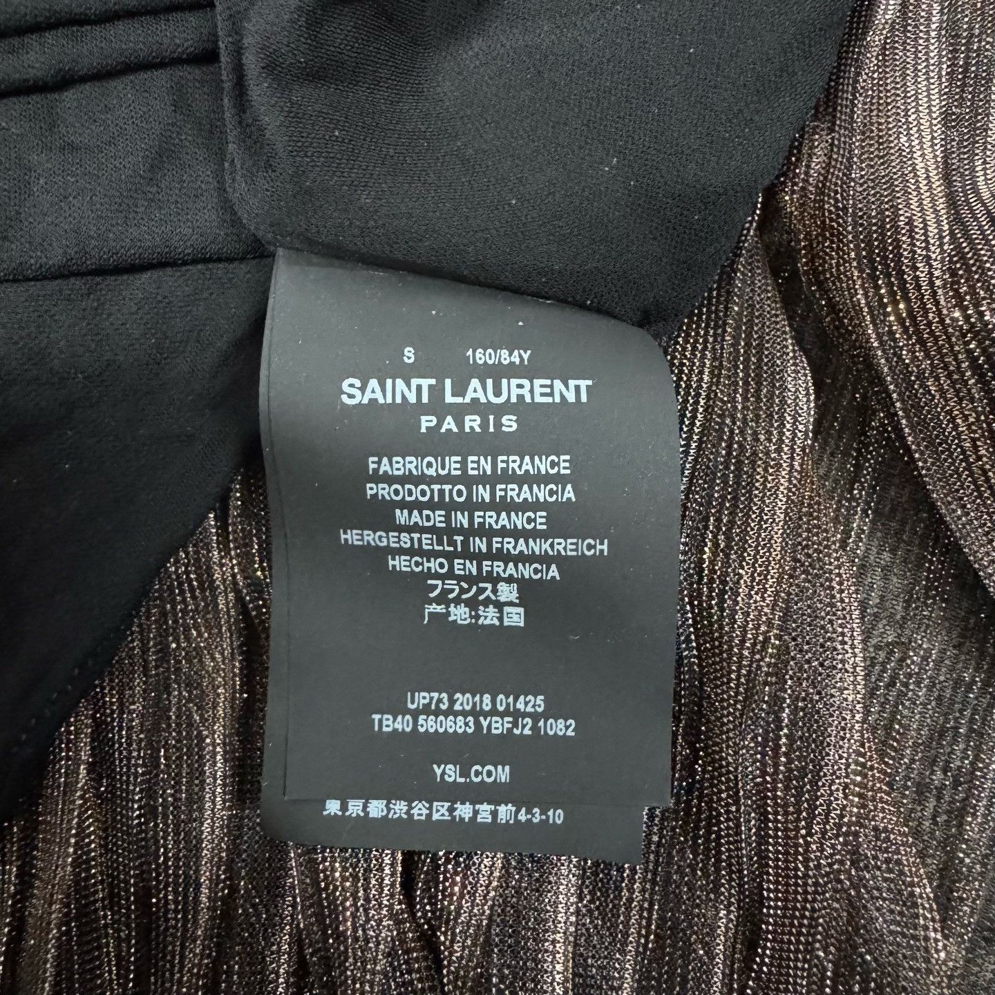Saint Laurent Paris Saint Laurent Deep V Halter Backless Dress XS Size XS / US 0-2 / IT 36-38 - 6 Thumbnail