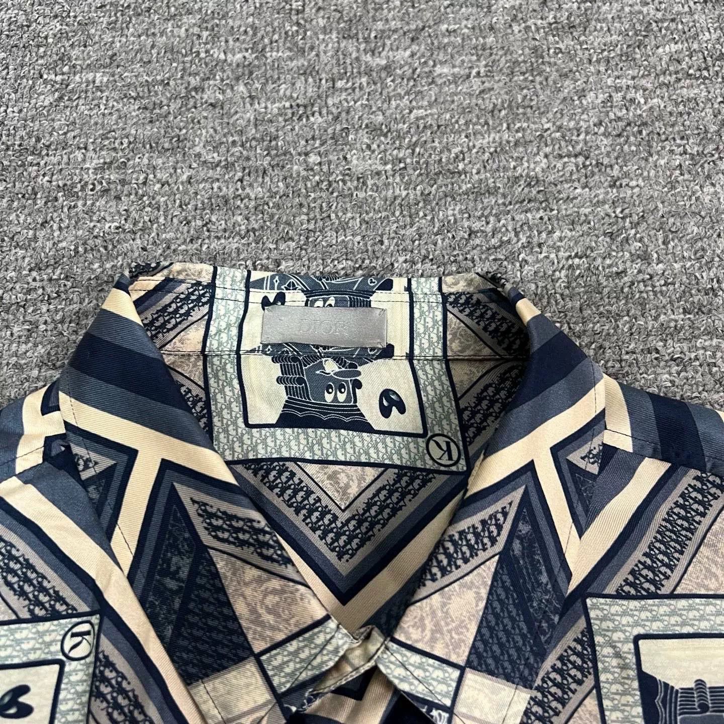 Dior Dior x Kenny Scharf Valentine Limited Silk Shirt Size US XS / EU 42 / 0 - 4 Thumbnail
