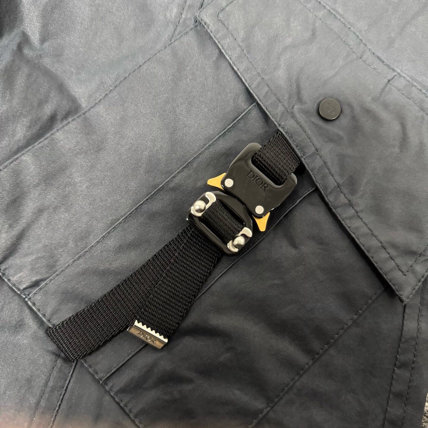 Dior Dior Dark Gray Lock Buckle Utility Cargo Pants Size US 28 / EU 44 - 5 Thumbnail