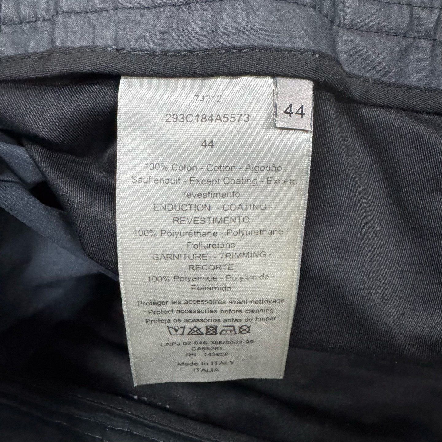 Dior Dior Dark Gray Lock Buckle Utility Cargo Pants Size US 28 / EU 44 - 7 Thumbnail
