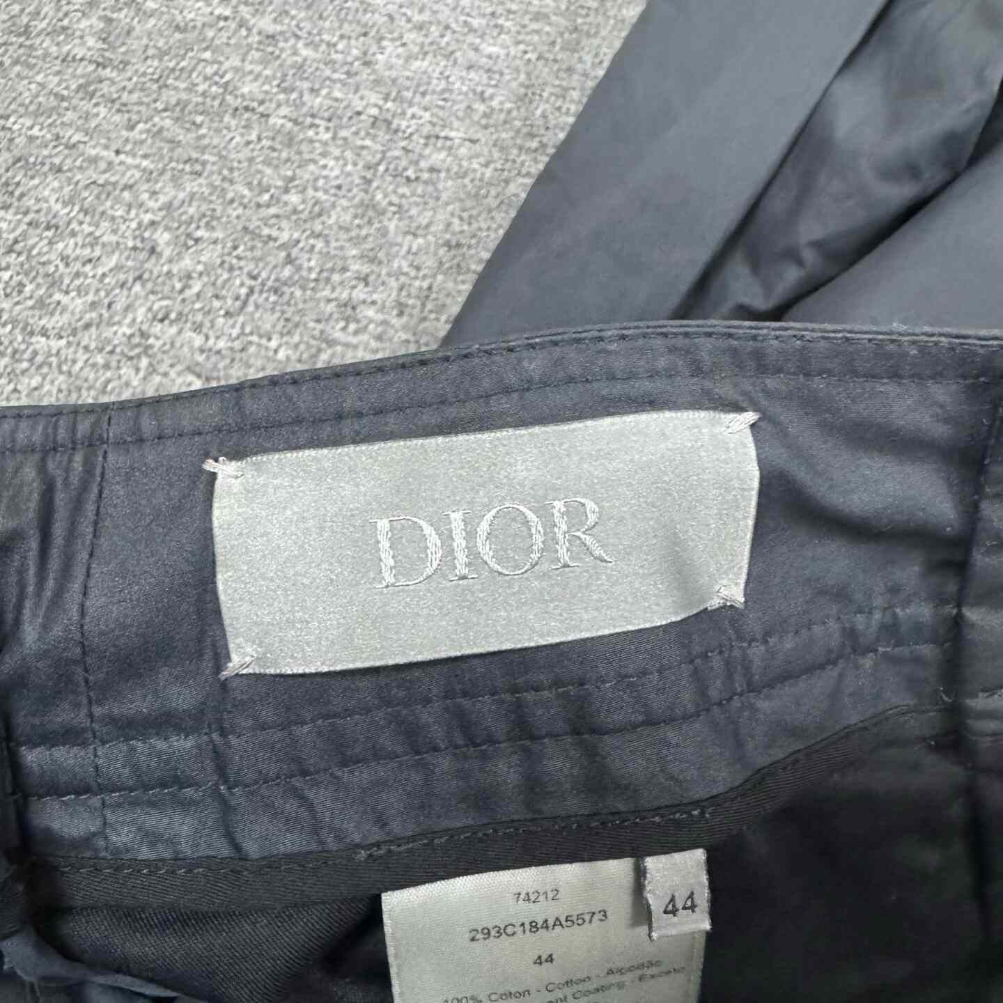 Dior Dior Dark Gray Lock Buckle Utility Cargo Pants Size US 28 / EU 44 - 6 Thumbnail