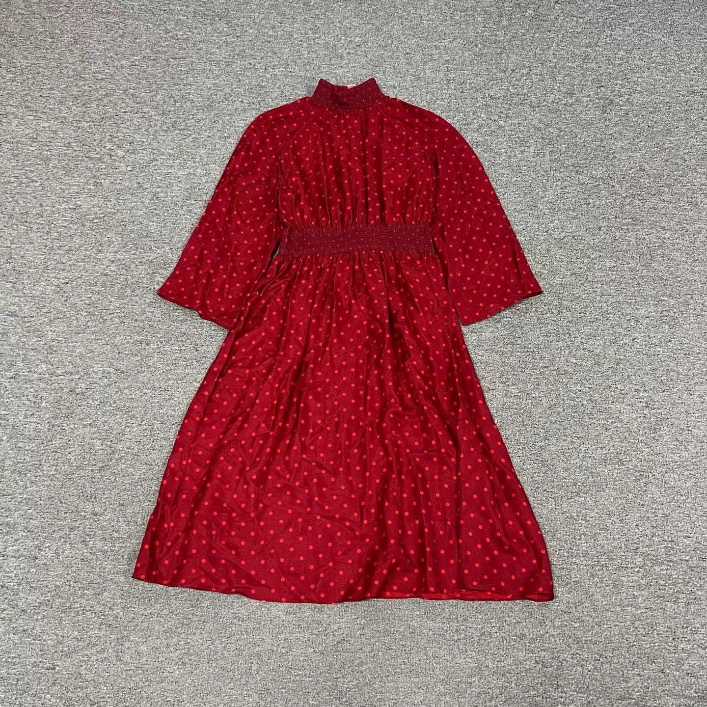 Hermes Hermes Silk Polka Dot Dress Size 38 Size S / US 4 / IT 40 - 2 Thumbnail