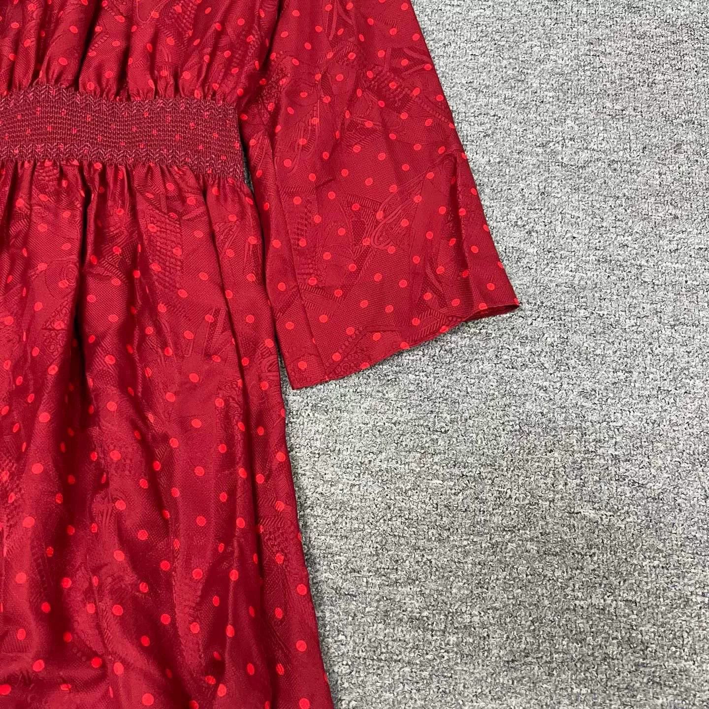 Hermes Hermes Silk Polka Dot Dress Size 38 Size S / US 4 / IT 40 - 3 Thumbnail