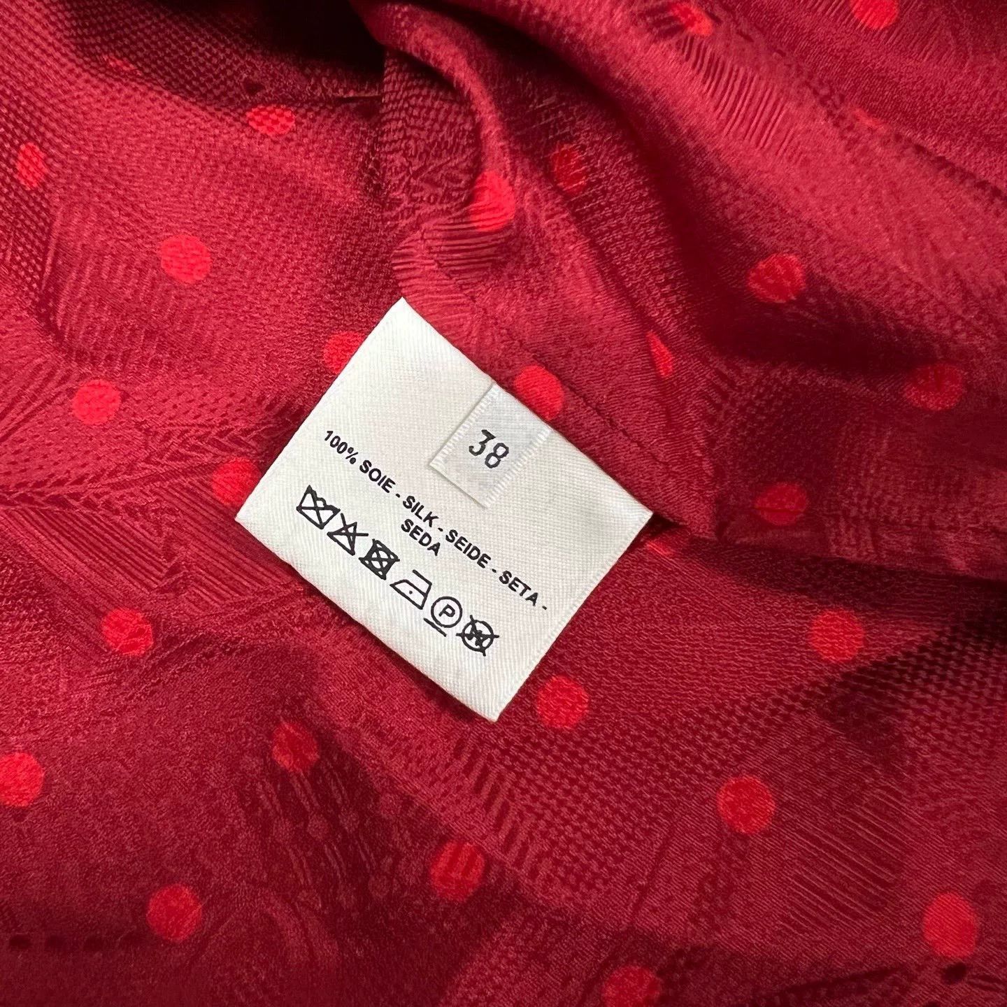Hermes Hermes Silk Polka Dot Dress Size 38 Size S / US 4 / IT 40 - 7 Thumbnail
