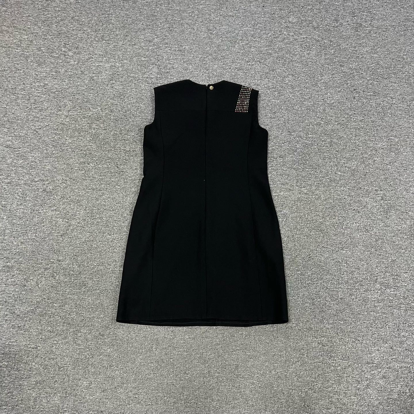 Versace VERSACE Runway Crystal-Embellished Black Fitted Dress Size M / US 6-8 / IT 42-44 - 3 Thumbnail