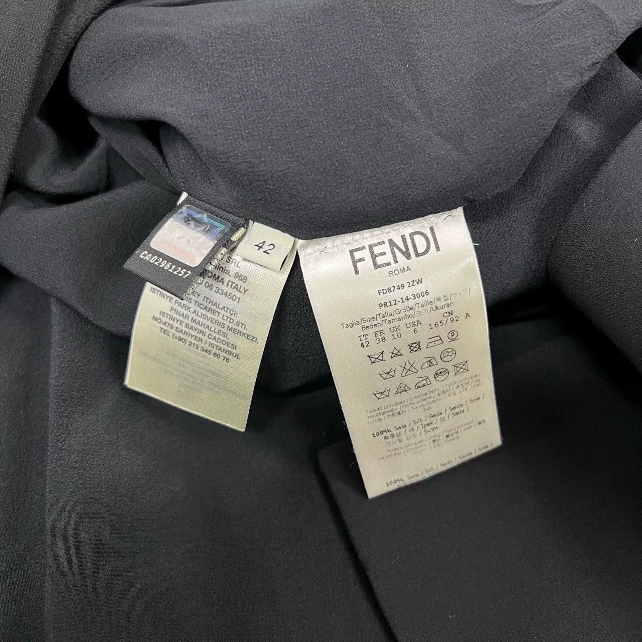 Fendi Fendi Runway Dress Size 42 Size M / US 6-8 / IT 42-44 - 7 Thumbnail
