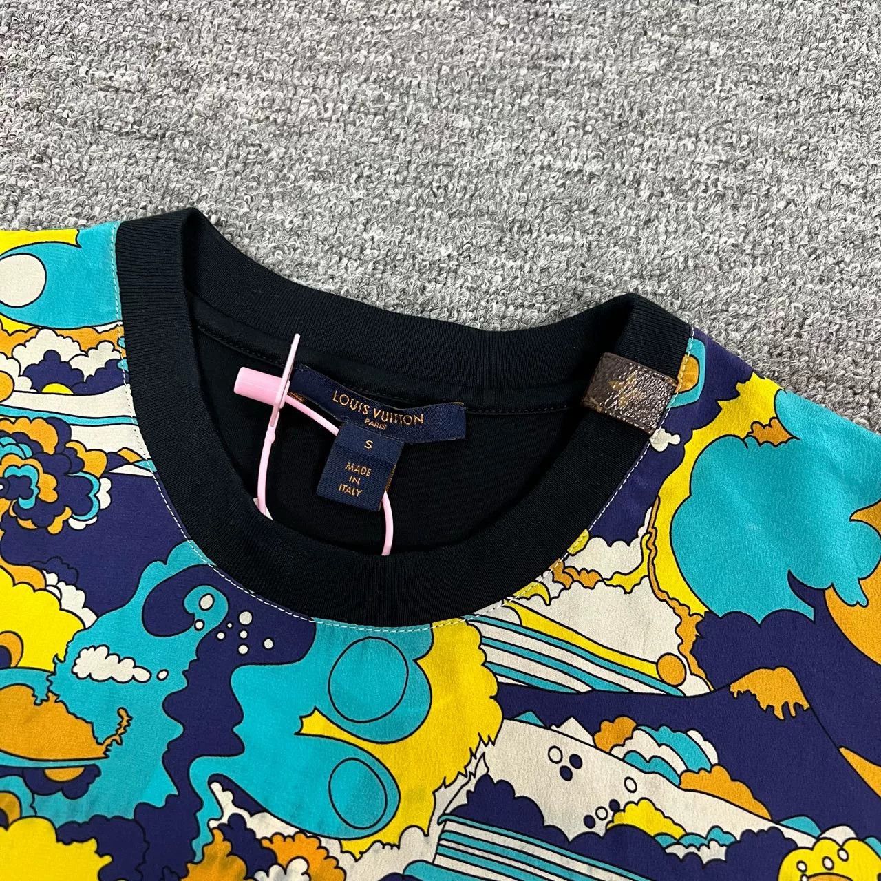 Louis Vuitton Louis Vuitton Silk Spliced Short-Sleeve Dress Size S / US 4 / IT 40 - 5 Thumbnail