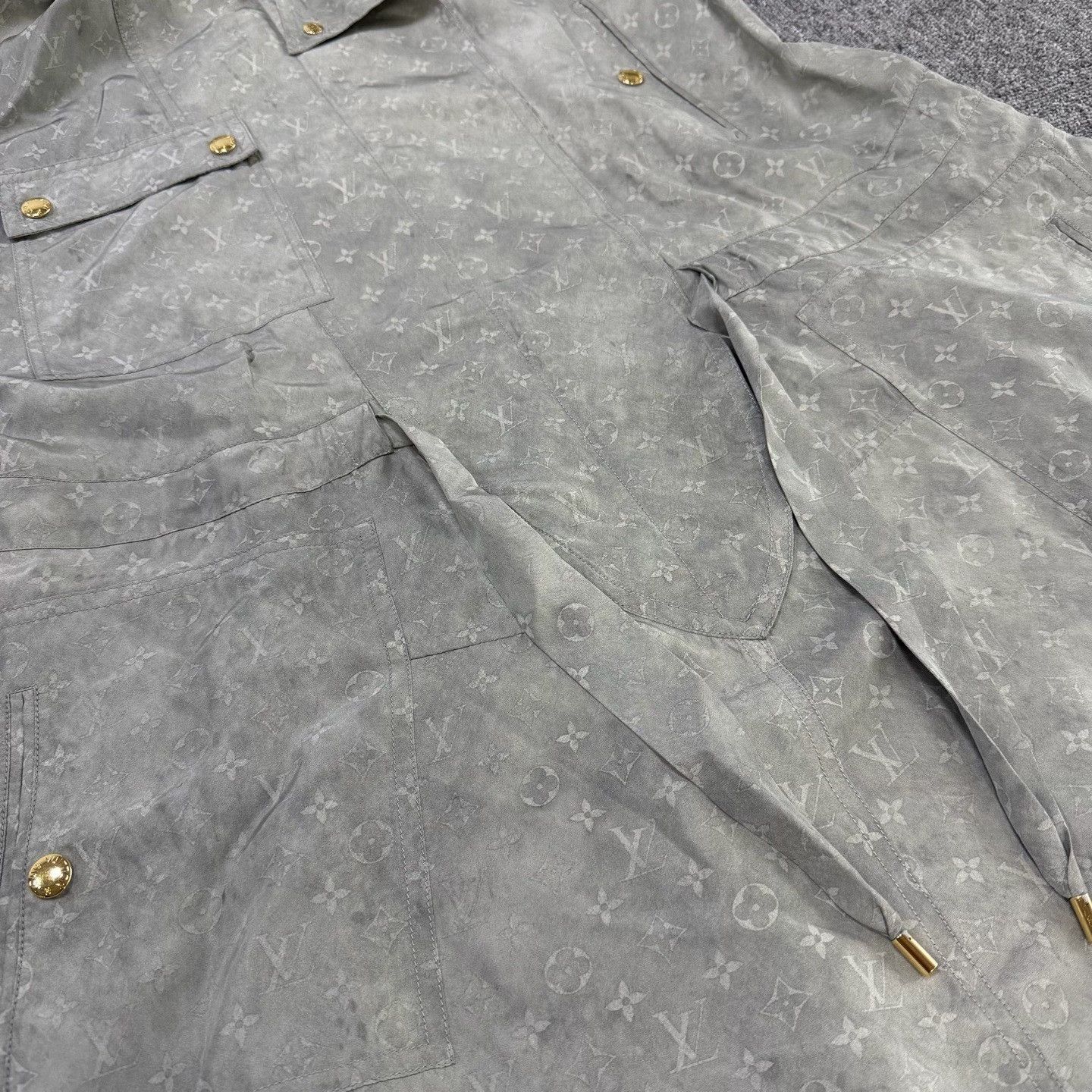 Louis Vuitton Louis Vuitton Silk Monogram Dress Size S / US 4 / IT 40 - 7 Thumbnail