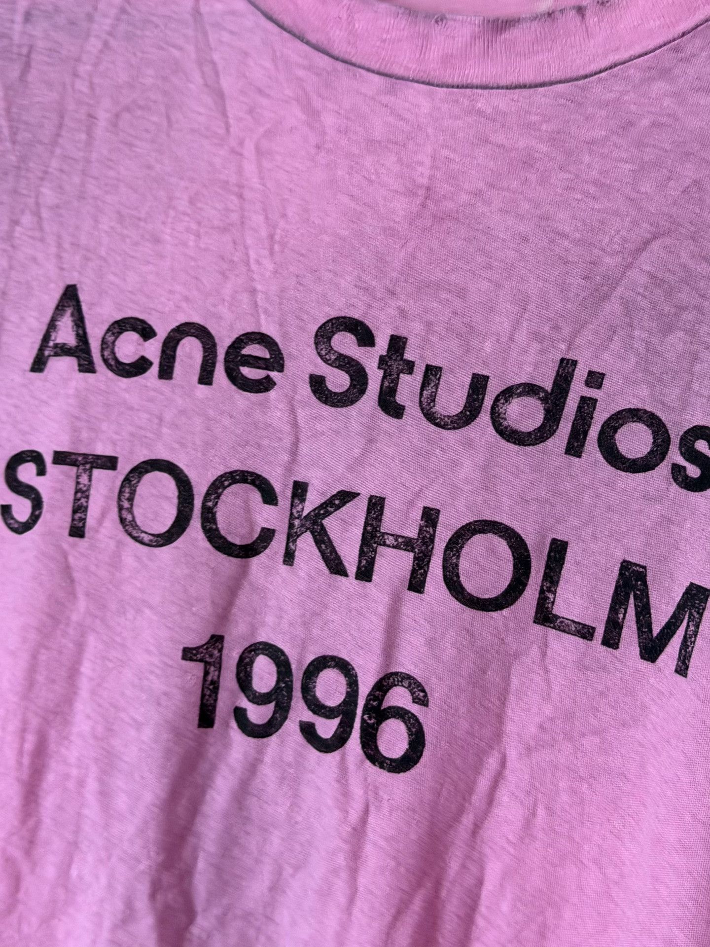 Acne Studios Acne Studios 1996 Logo Distressed Longsleeve Size US M / EU 48-50 / 2 - 2 Thumbnail