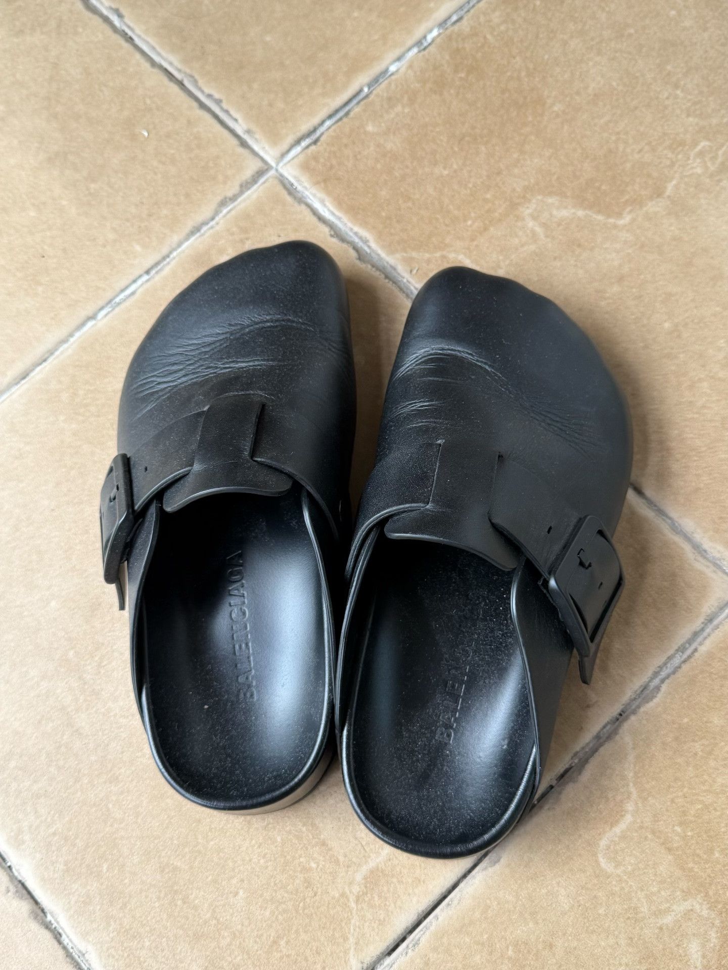 Balenciaga Balenciaga Sunday Birkenstock Mules Size US 6 / IT 36 - 2 Thumbnail