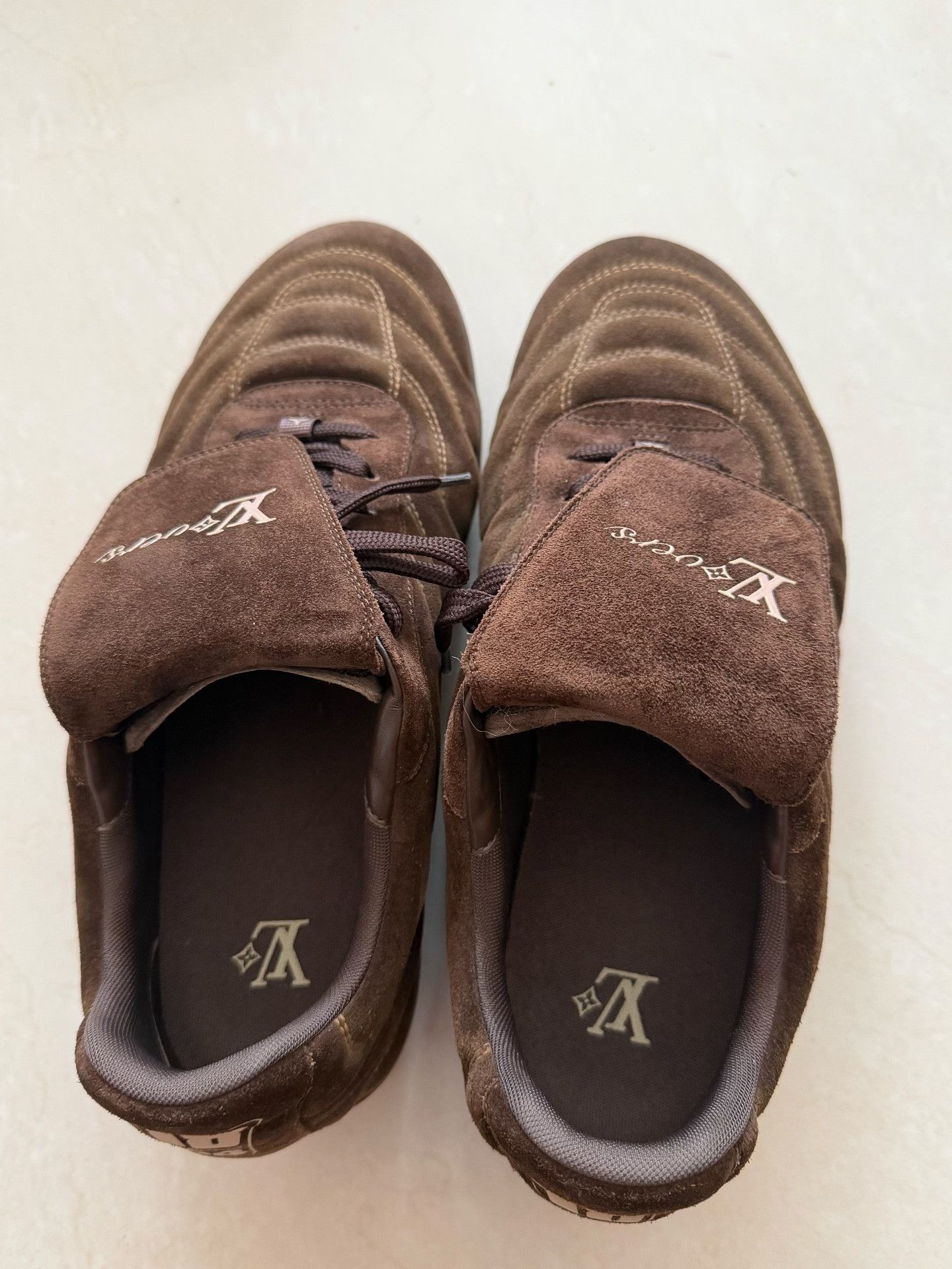 Louis Vuitton Louis Vuitton Footprint Suede Soccer Shoes Size US 7 / EU 40 - 3 Thumbnail