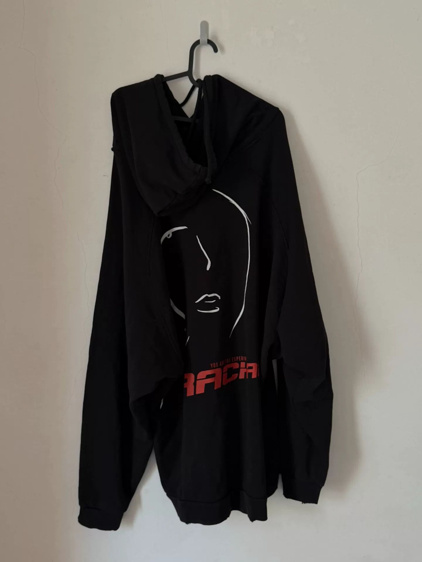 Raf Simons Raf Simons 20AW Slogan Distressed Hoodie Size US L / EU 52-54 / 3 - 2 Thumbnail