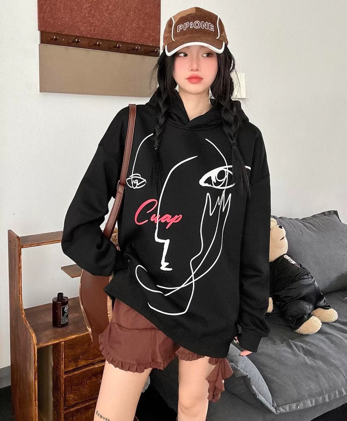 Raf Simons Raf Simons 20AW Slogan Distressed Hoodie Size US L / EU 52-54 / 3 - 5 Thumbnail