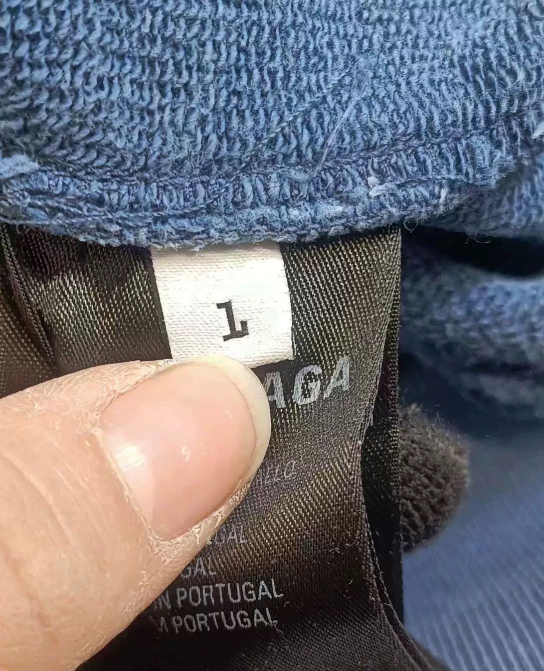 Balenciaga Balenciaga Berkind Washed Blue Hoodie Size US S / EU 44-46 / 1 - 3 Thumbnail