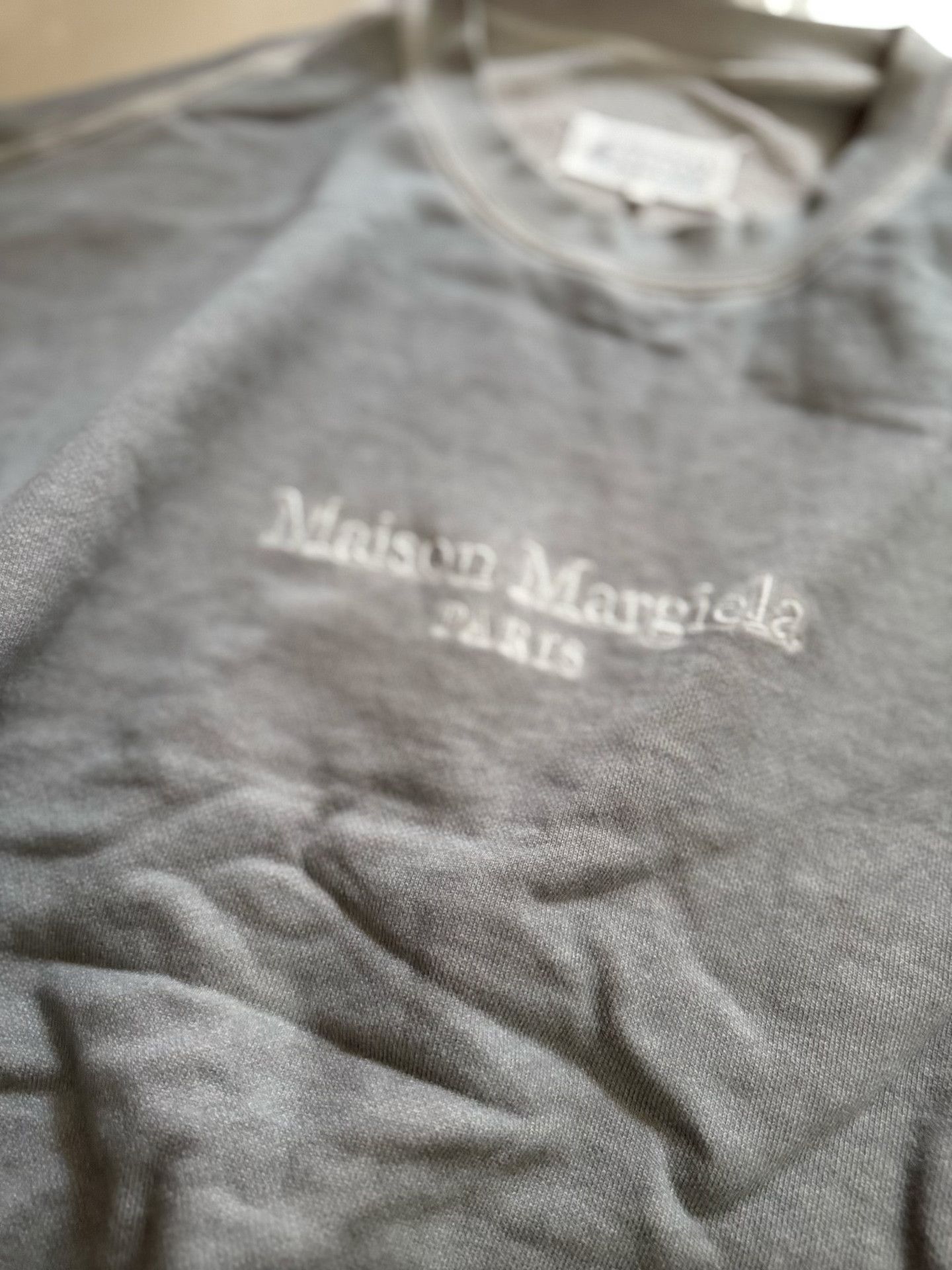 Maison Margiela Maison Margiela Washed Logo Sweatshirt Size US M / EU 48-50 / 2 - 2 Thumbnail